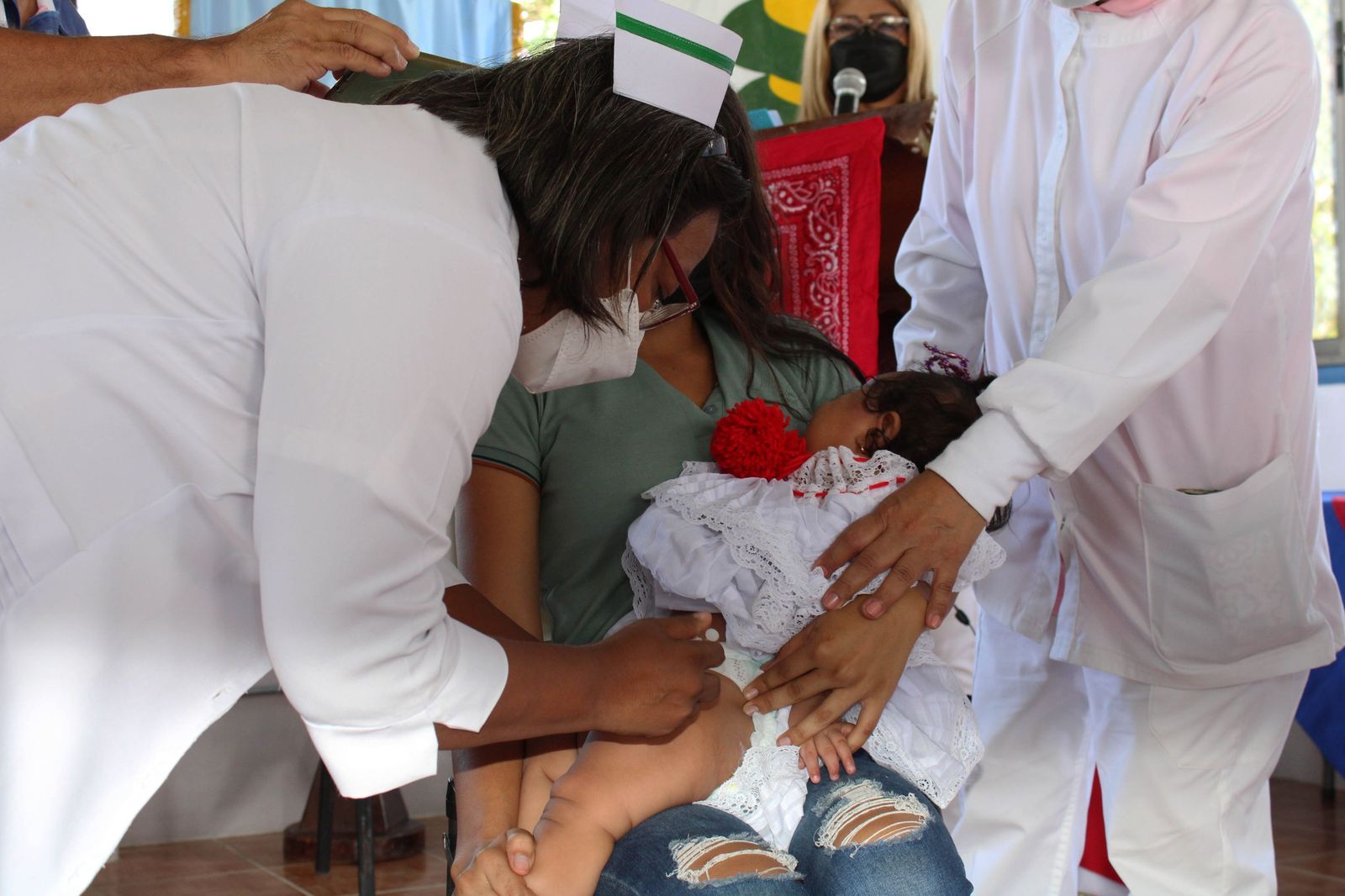 Vacunación contra la gripe.