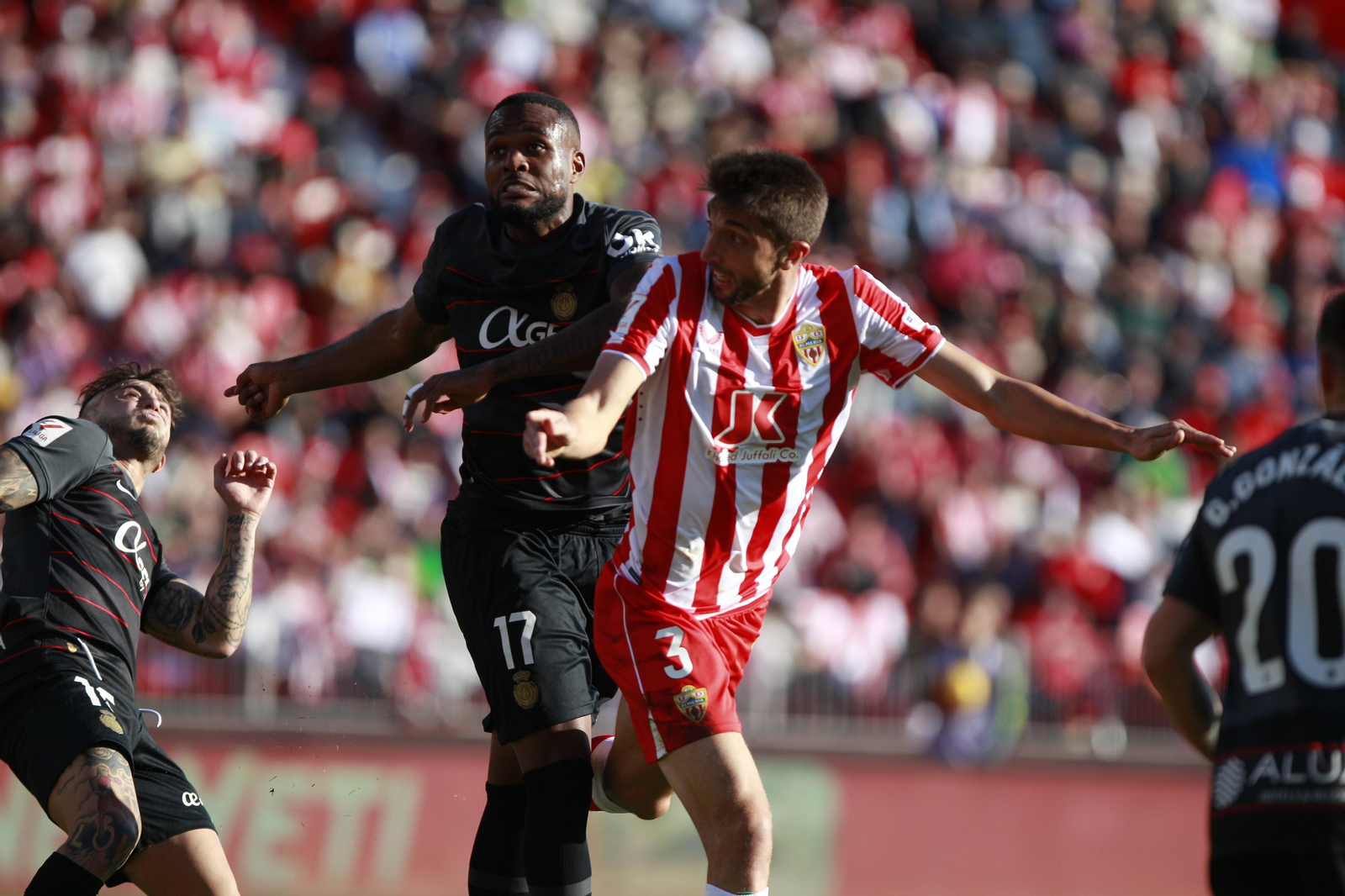 Imágenes del partido U.D. Almería-R.C.D. Mallorca