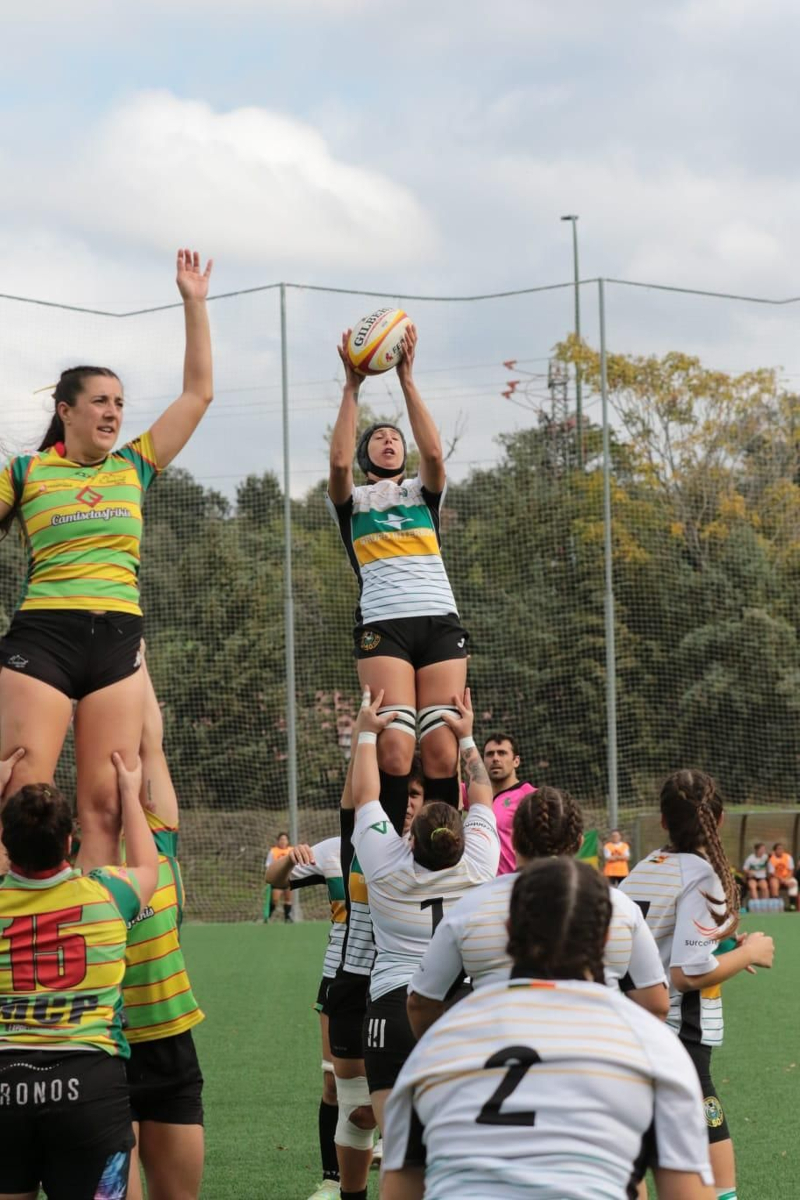 Una imagen del partido de las Jabatas y el CRAP. Una imagen del partido de las Jabatas y el CRAP.