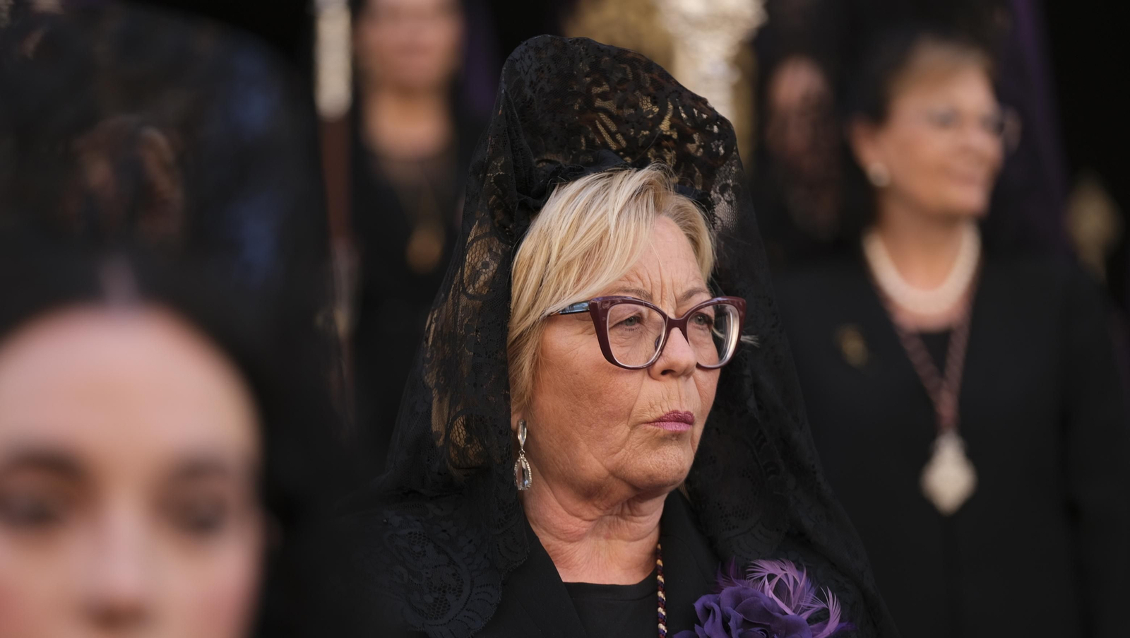 La procesión de Pasión en Almería, en imágenes