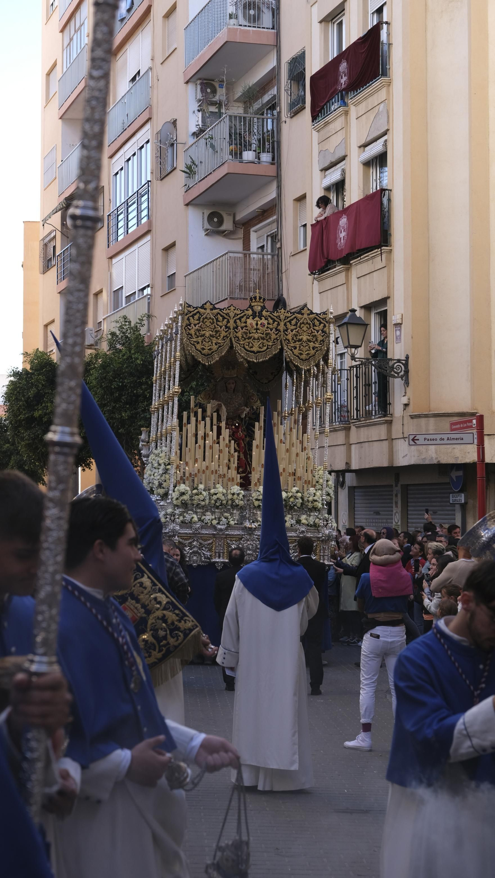 La procesión de Prendimiento en Almería, en imágenes