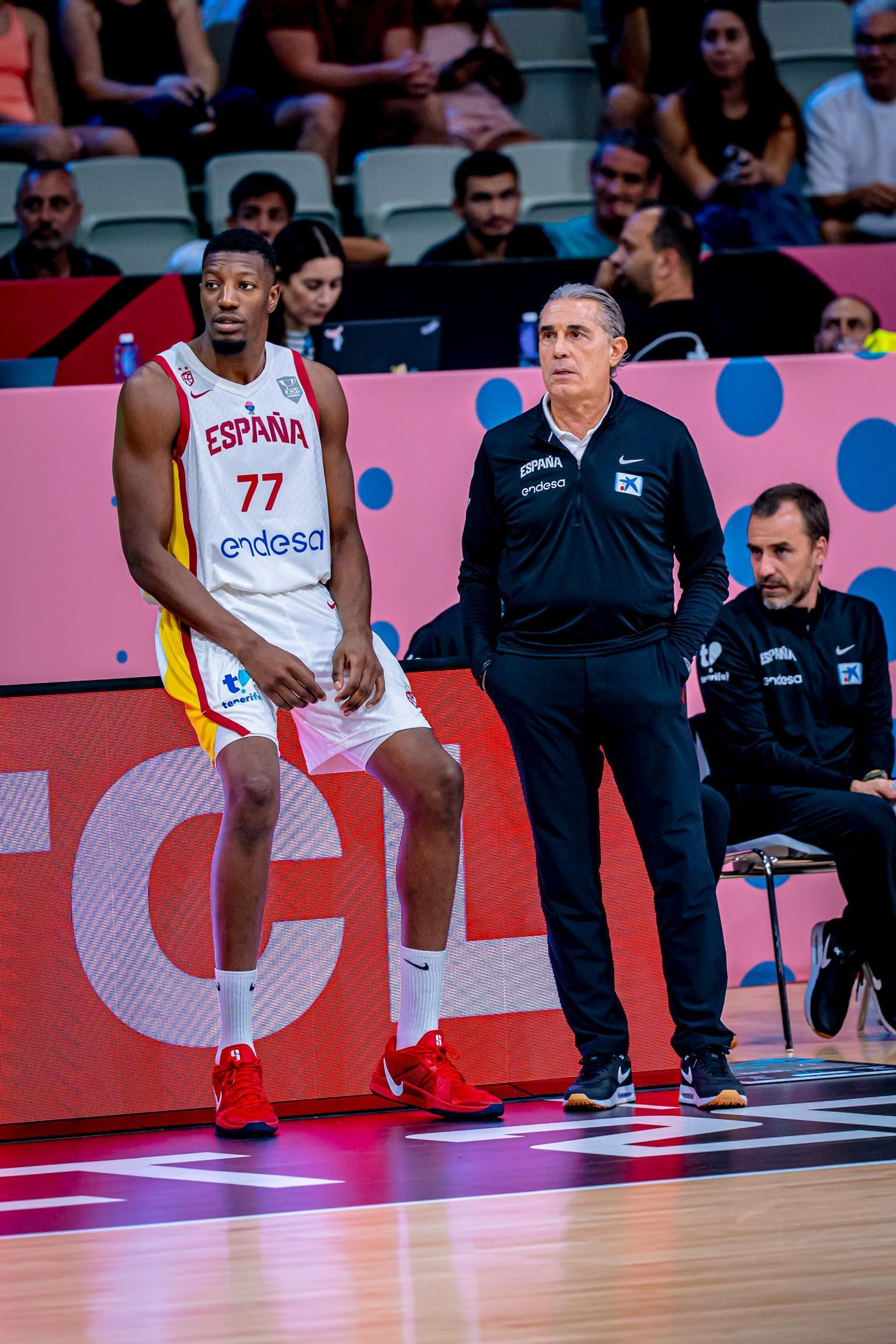 Las fotos del Chipre - España de baloncesto