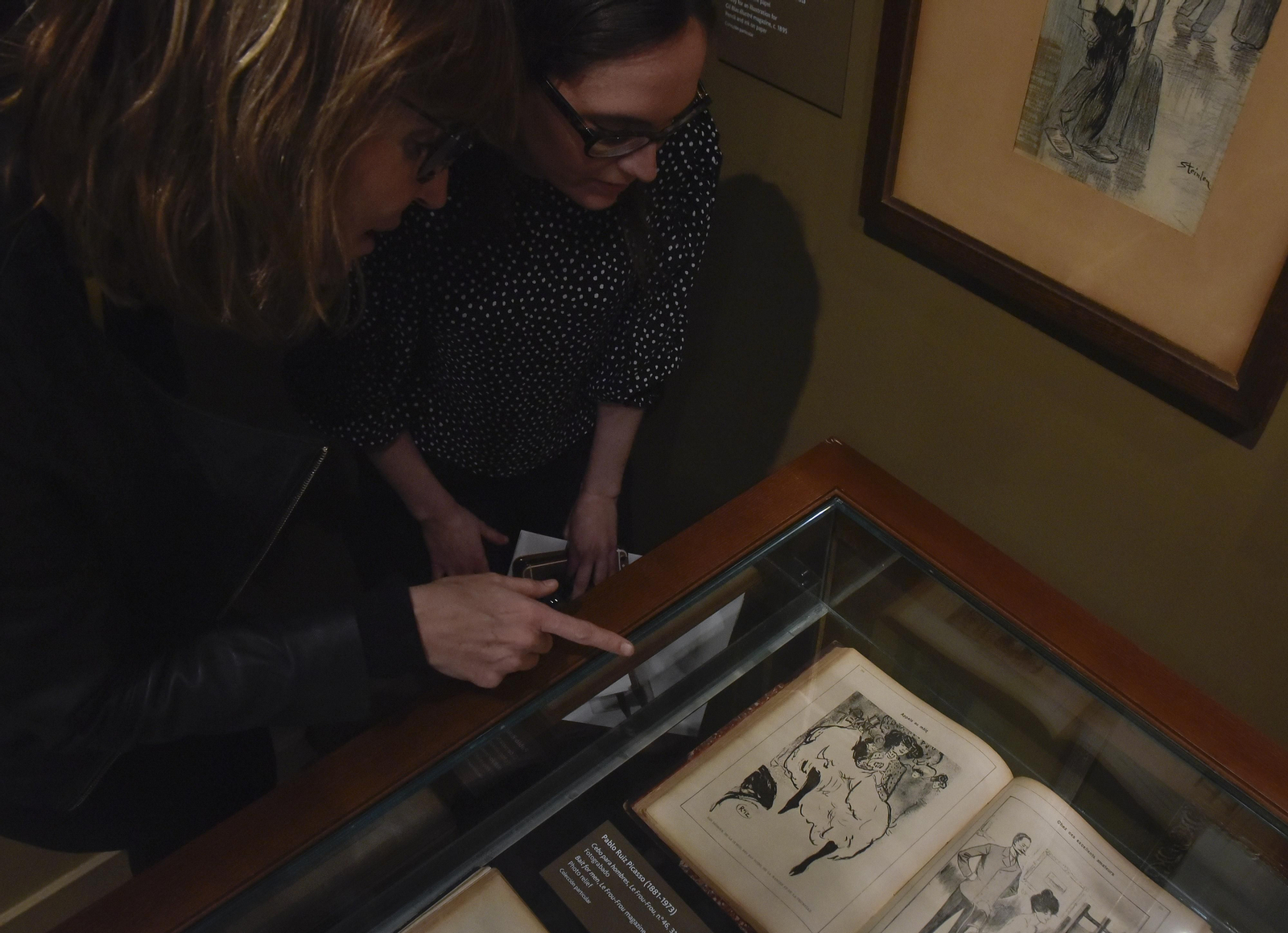 Las imágenes de la exposición  "El espíritu de Montmartre en tiempos de Toulouse-Lautrec"