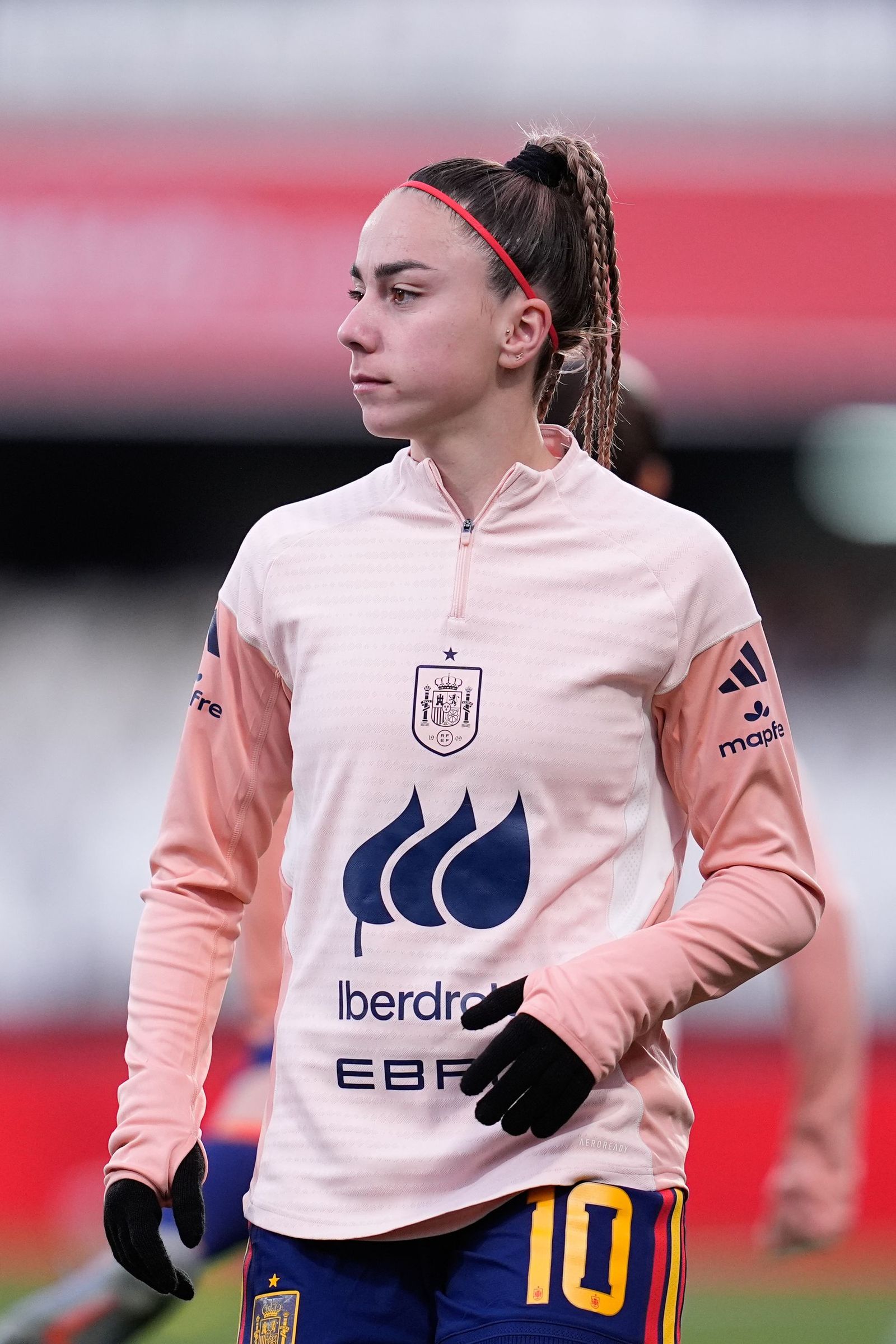 Las fotos del España-Islandia de fútbol femenino