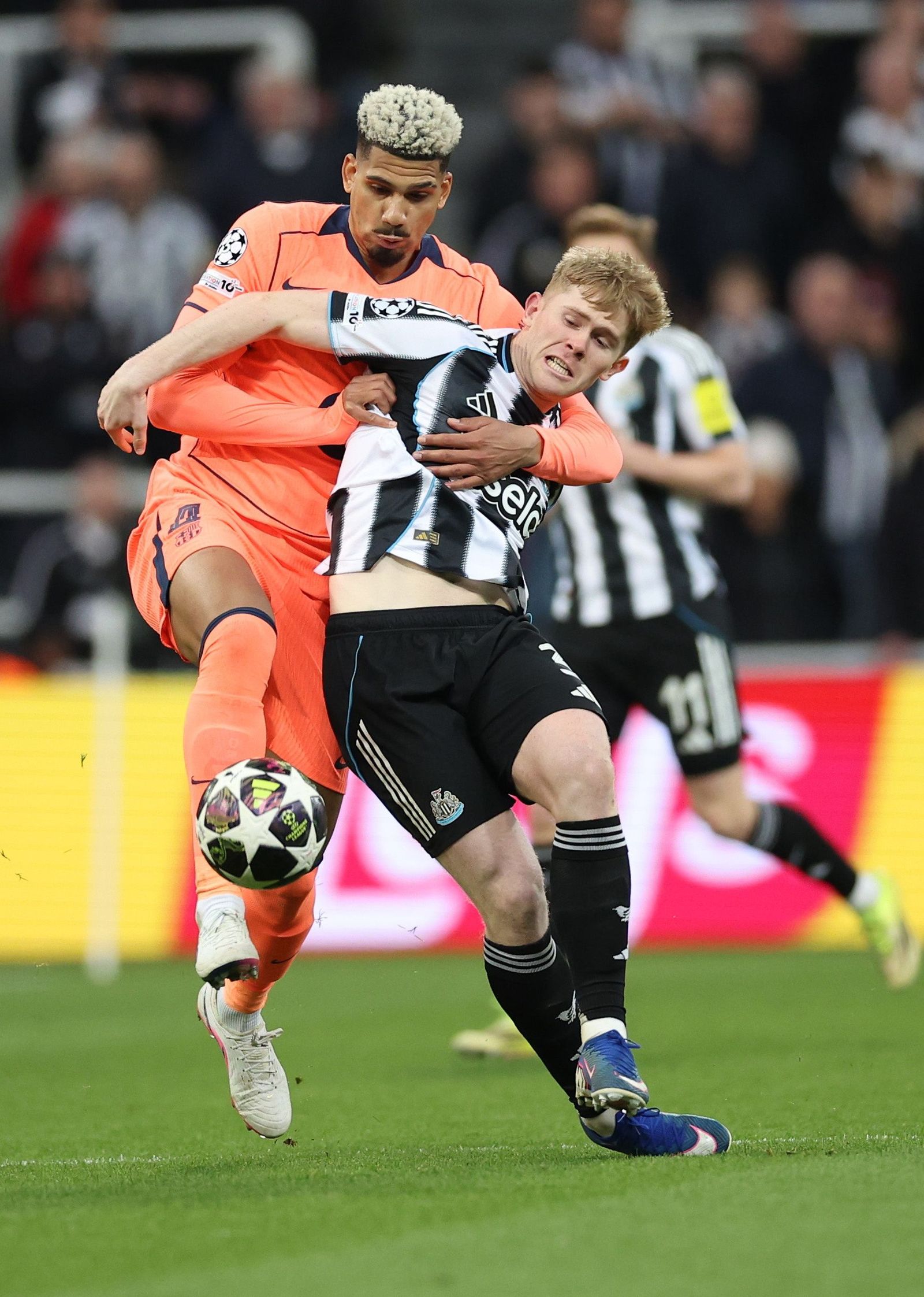 Las fotos del Newcastle-Barcelona