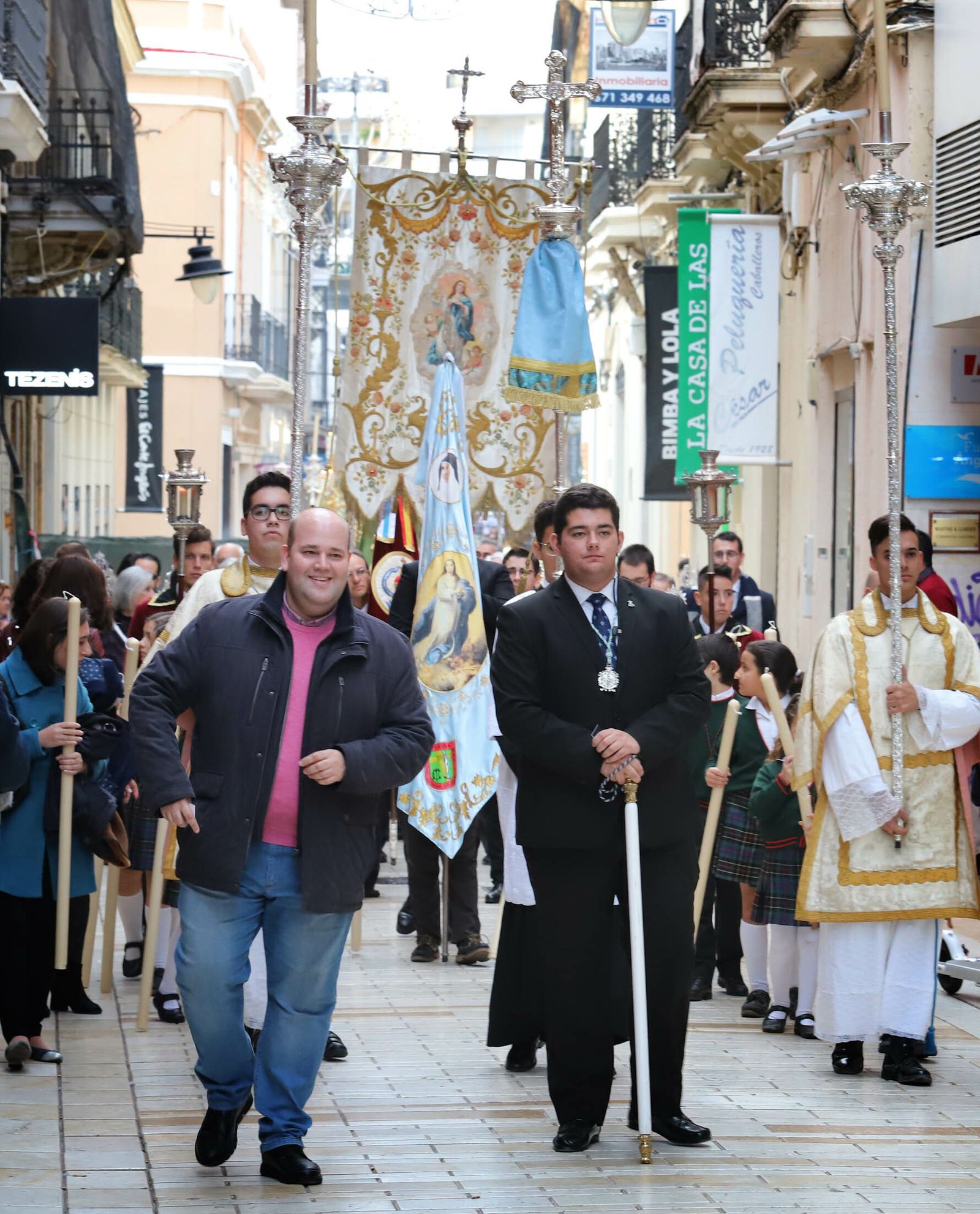 Imágenes de la procesión de la Inmaculada