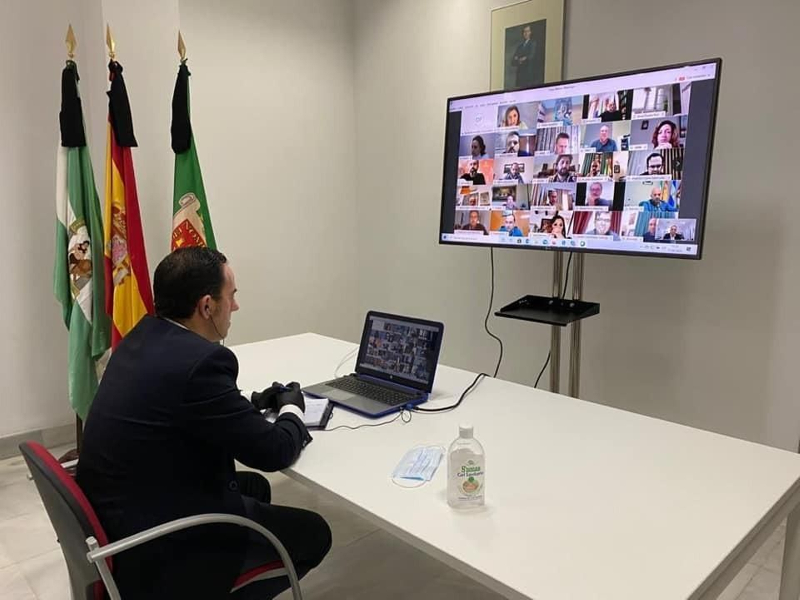 El pleno del Ayuntamiento se celebrará por videoconferencia.