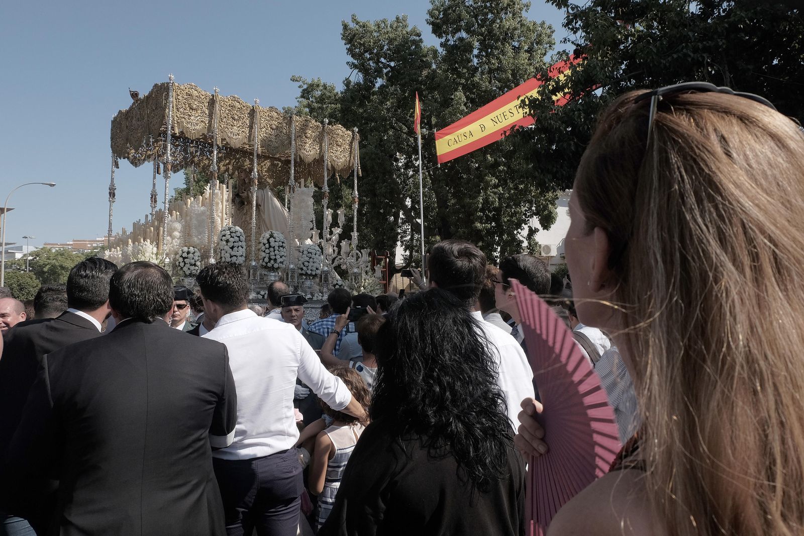 Traslado de la Virgen de la Salud de San Gonzalo a la Catedral para su coronación