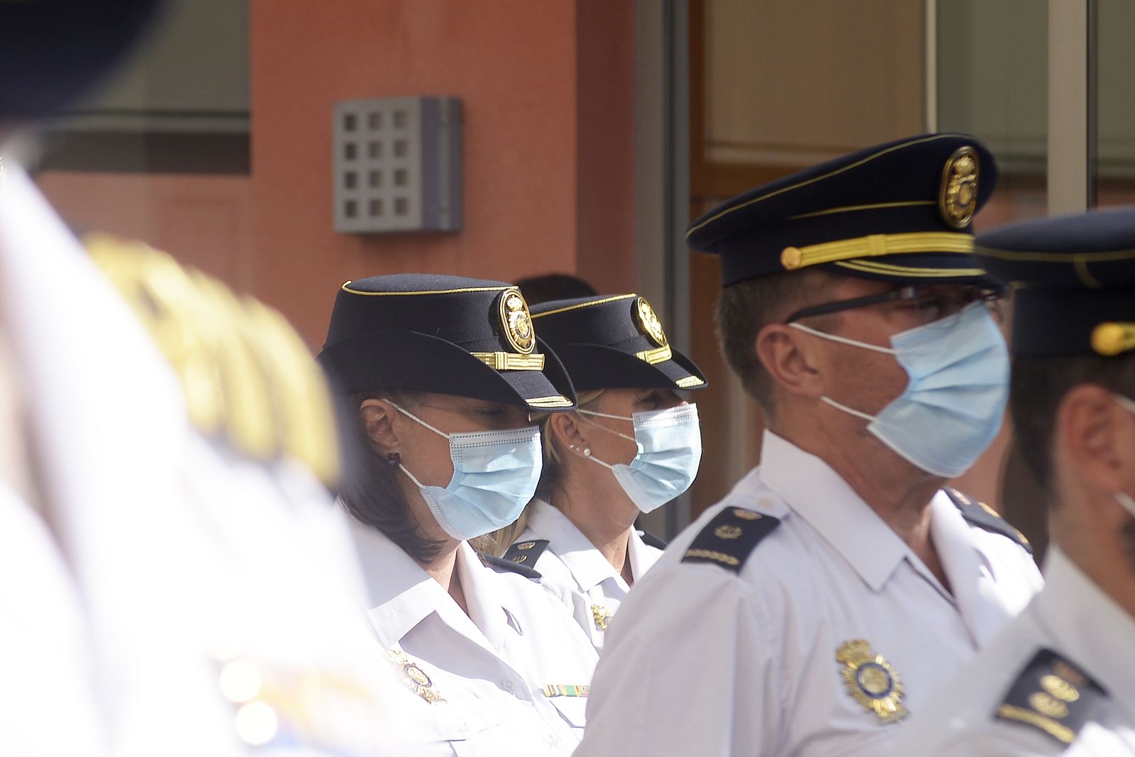 Fotos de la toma de posesion del cargo del nuevo comisario de la Policía Nacional