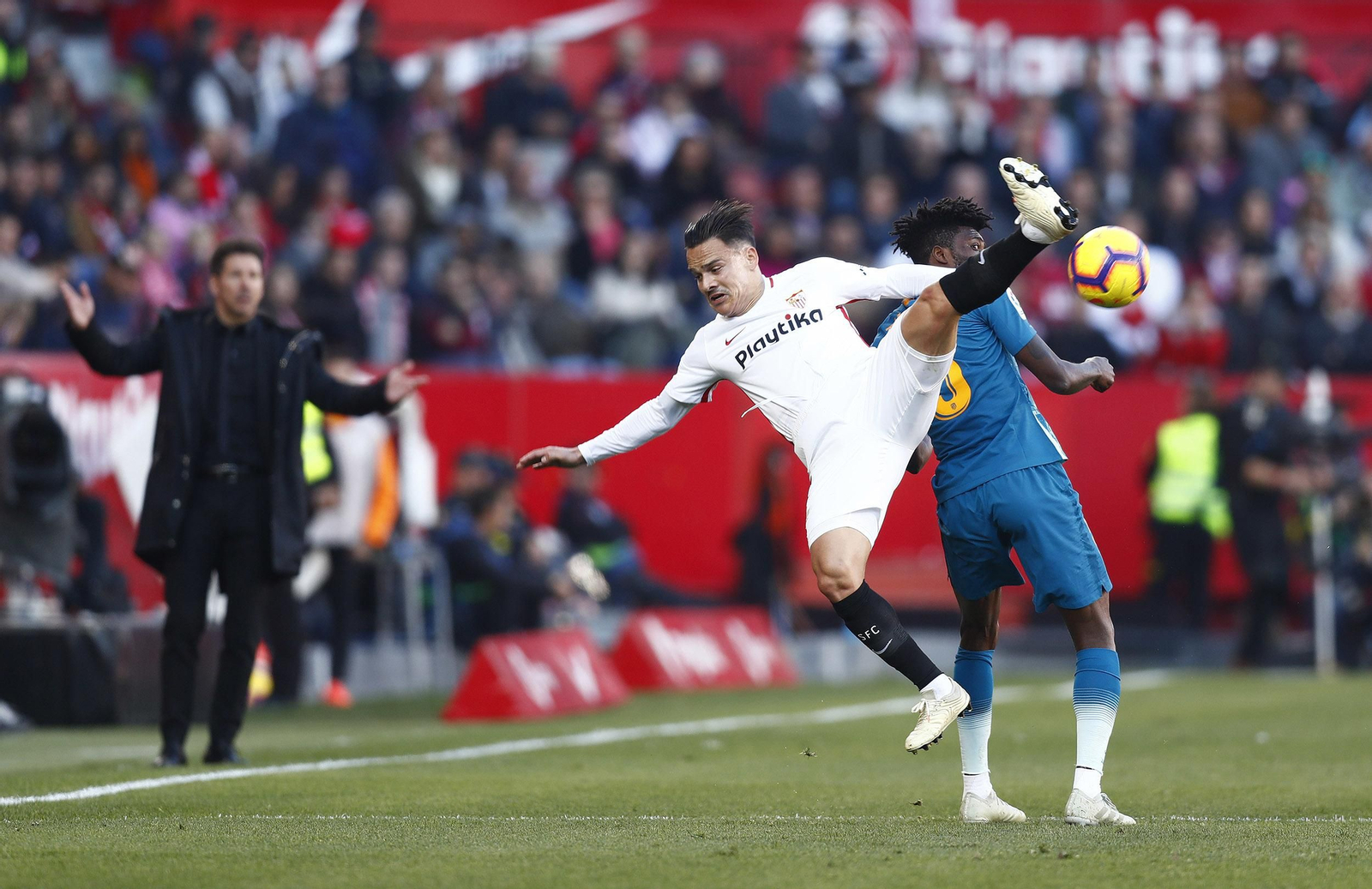 El Sevilla FC-Atlético de Madrid, en imágenes