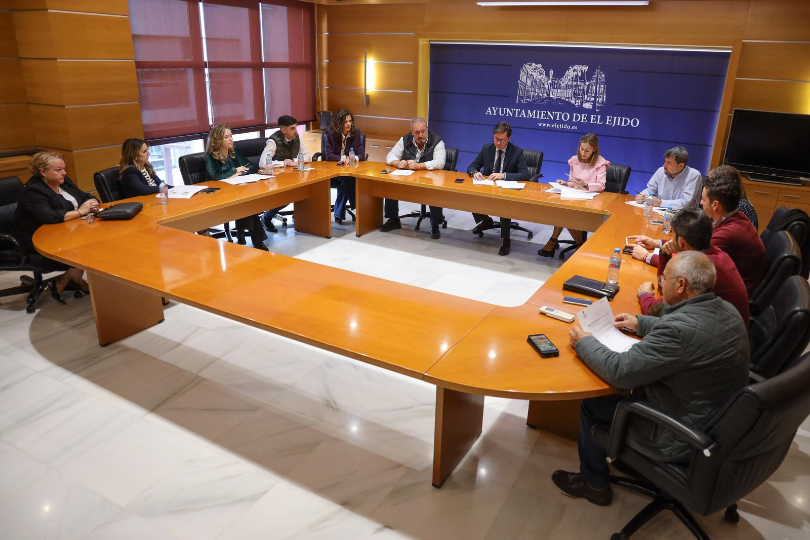 La junta de gobierno de El Ejido del jueves 20 de noviembre.
