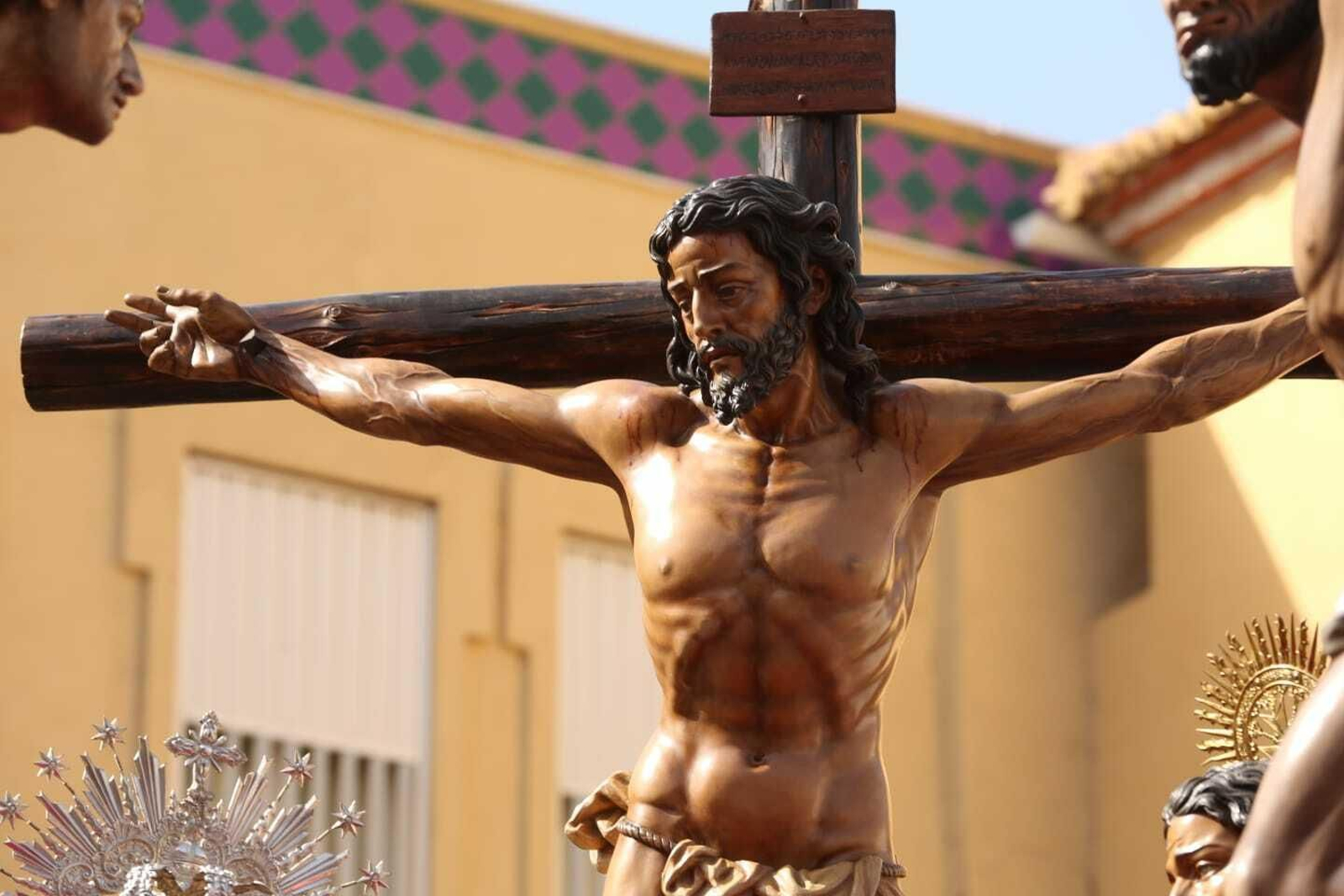 Las fotos de Dolores del Puente en el Lunes Santo en Málaga