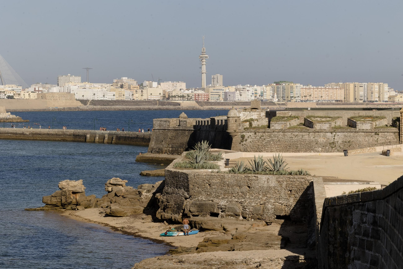 Las imágenes de la apertura al público del castillo de San Sebastián