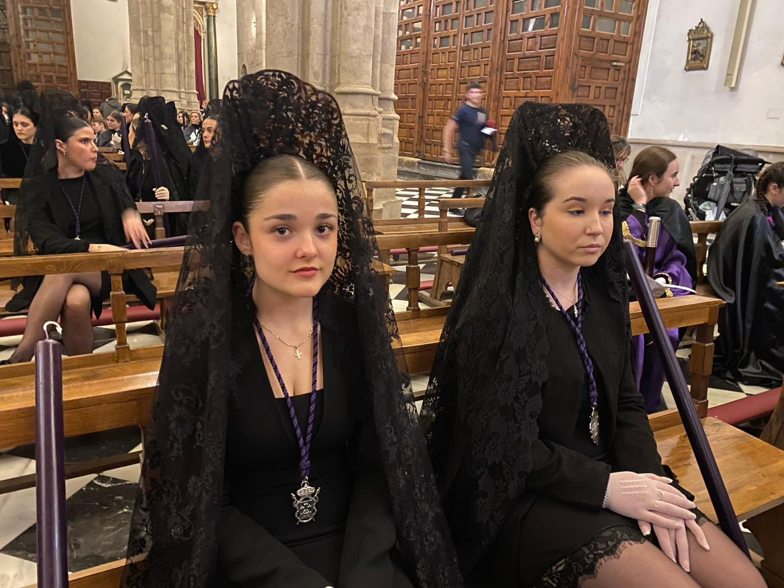 En imágenes: Primera suspensión en la tarde del Jueves Santo