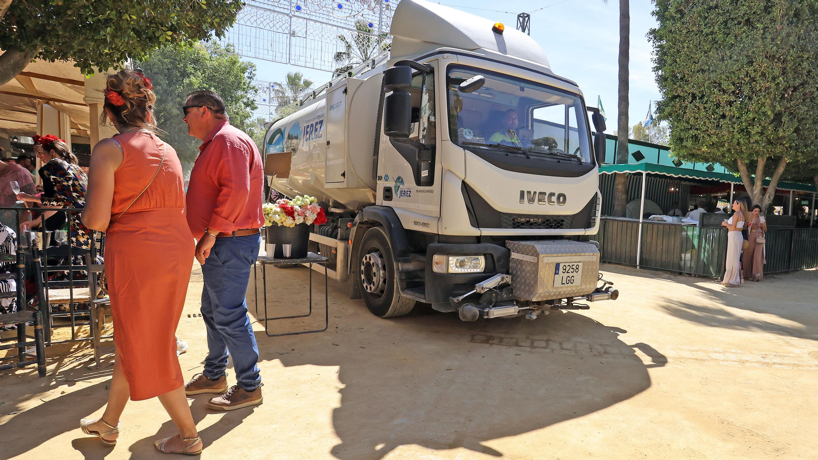 Imágenes del ambiente el miércoles en la Feria de Jerez 2024