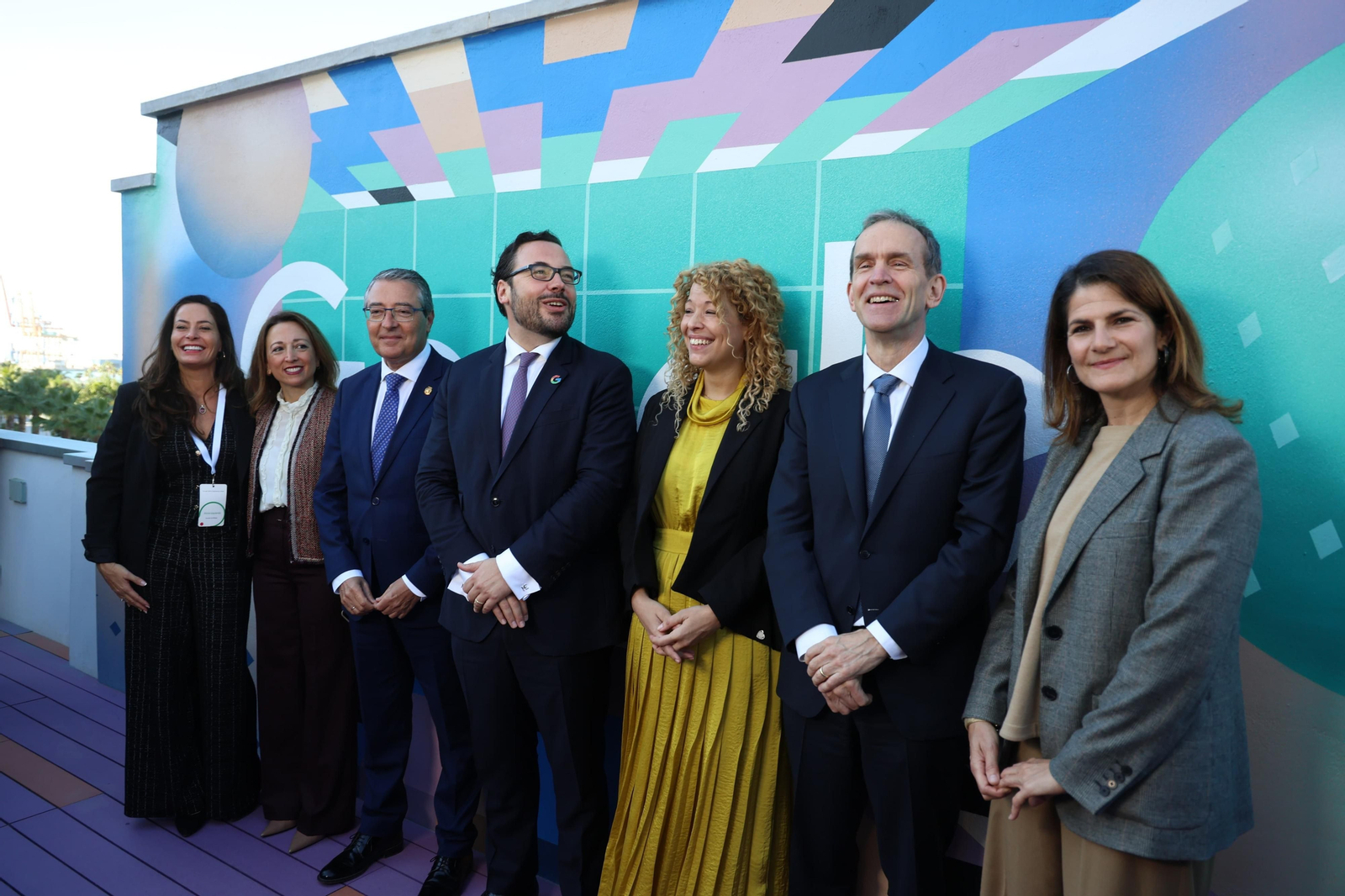 La inauguración del Centro de Ciberseguridad de Google en Málaga, en imágenes