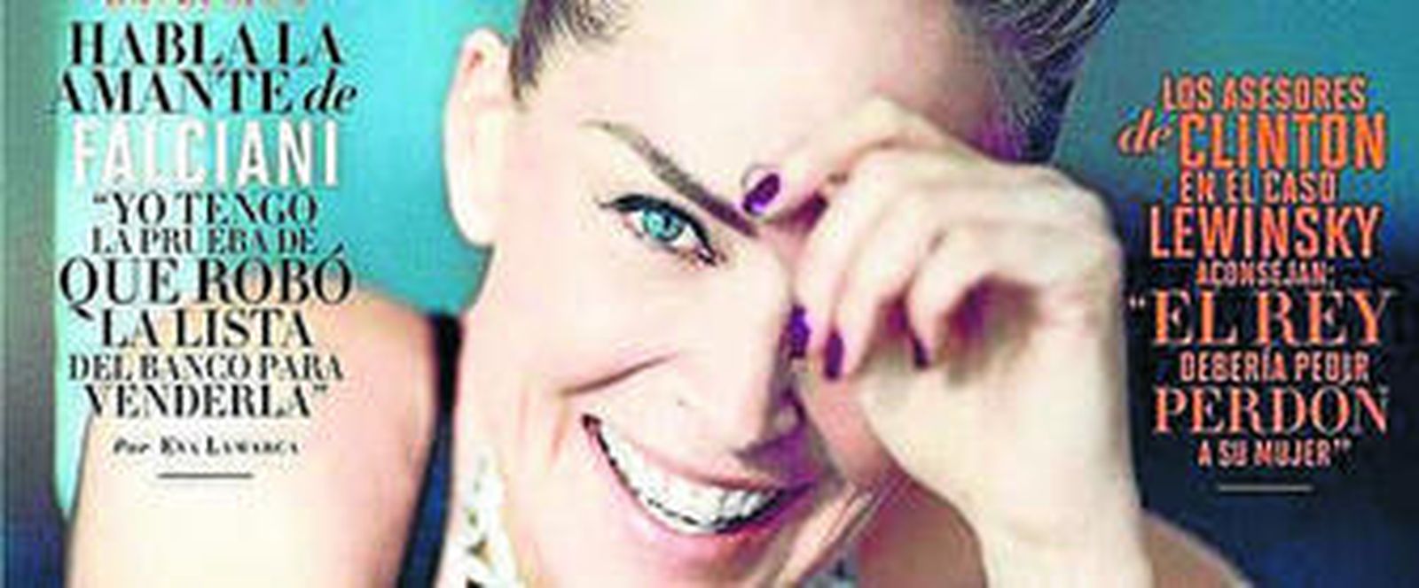 Sharon Stone afirma que su imagen no tiene que ver con ella