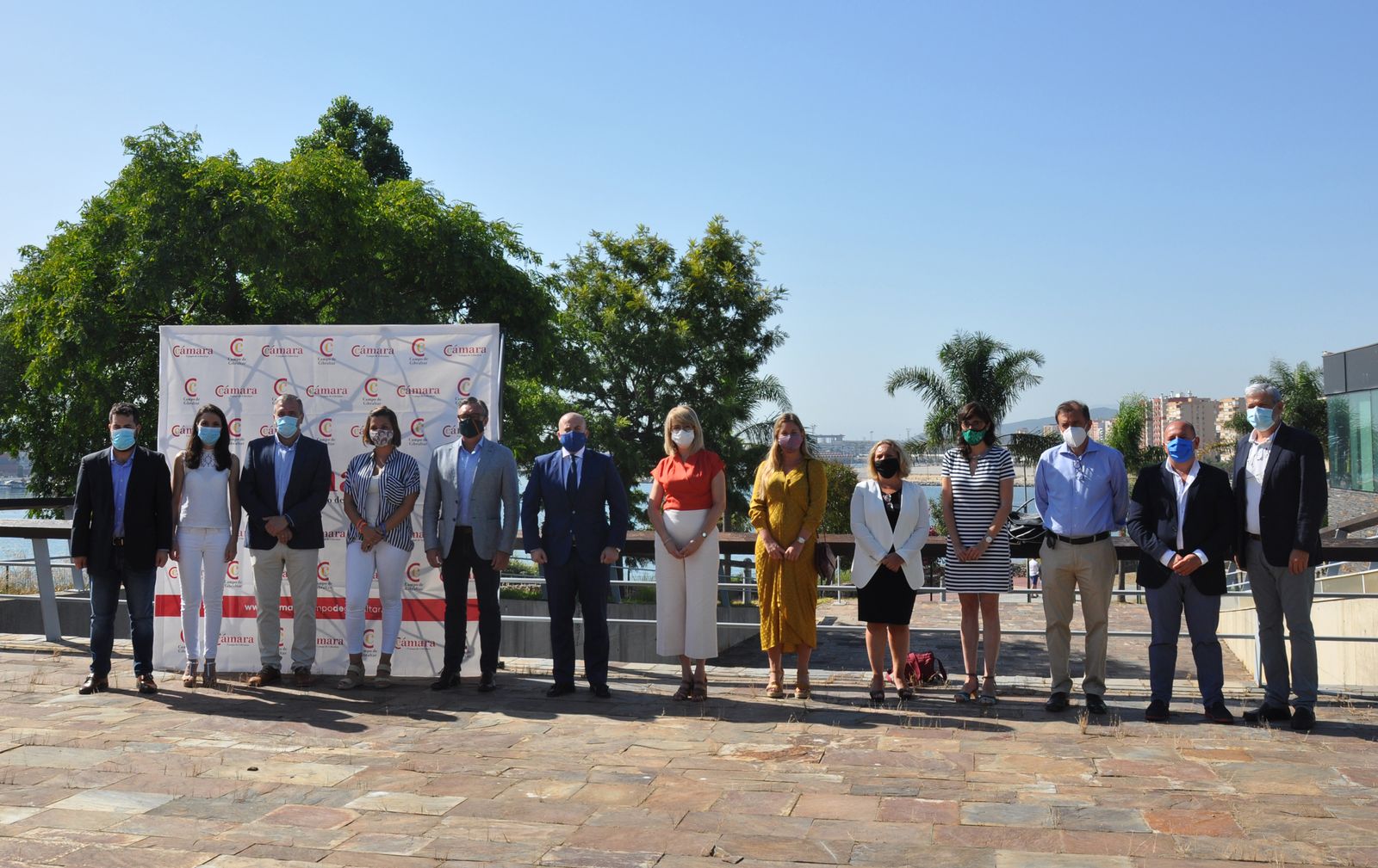 La Comisión para la Reconstrucción en su visita a la Cámara de Comercio