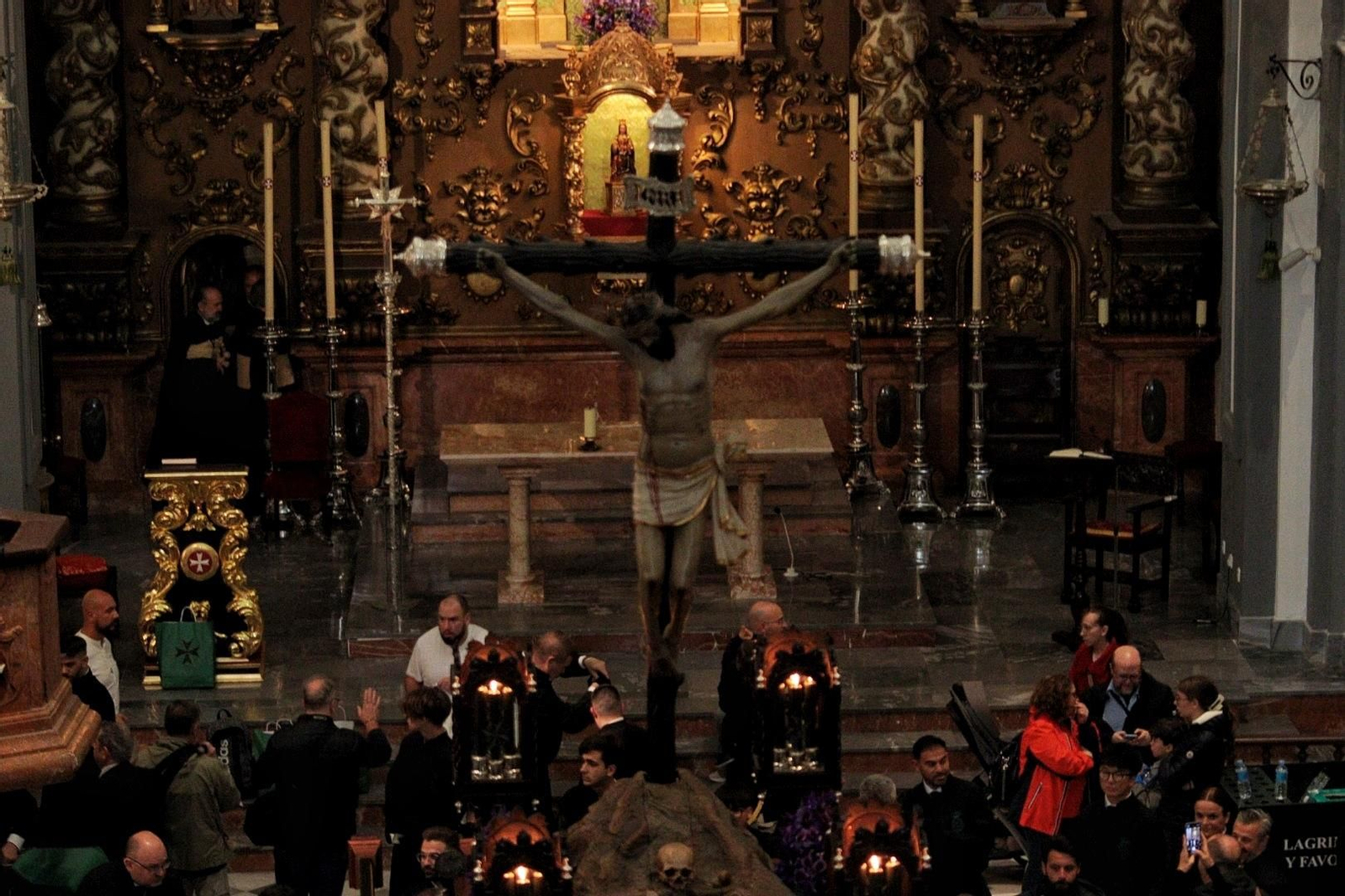 Vera+Cruz en su procesión del Jueves Santo en Málaga, en fotos