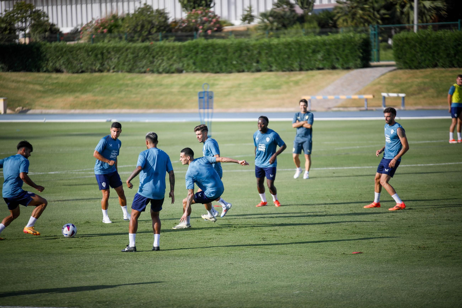 Primer entrenamiento pretemporada del Almería, en imágenes