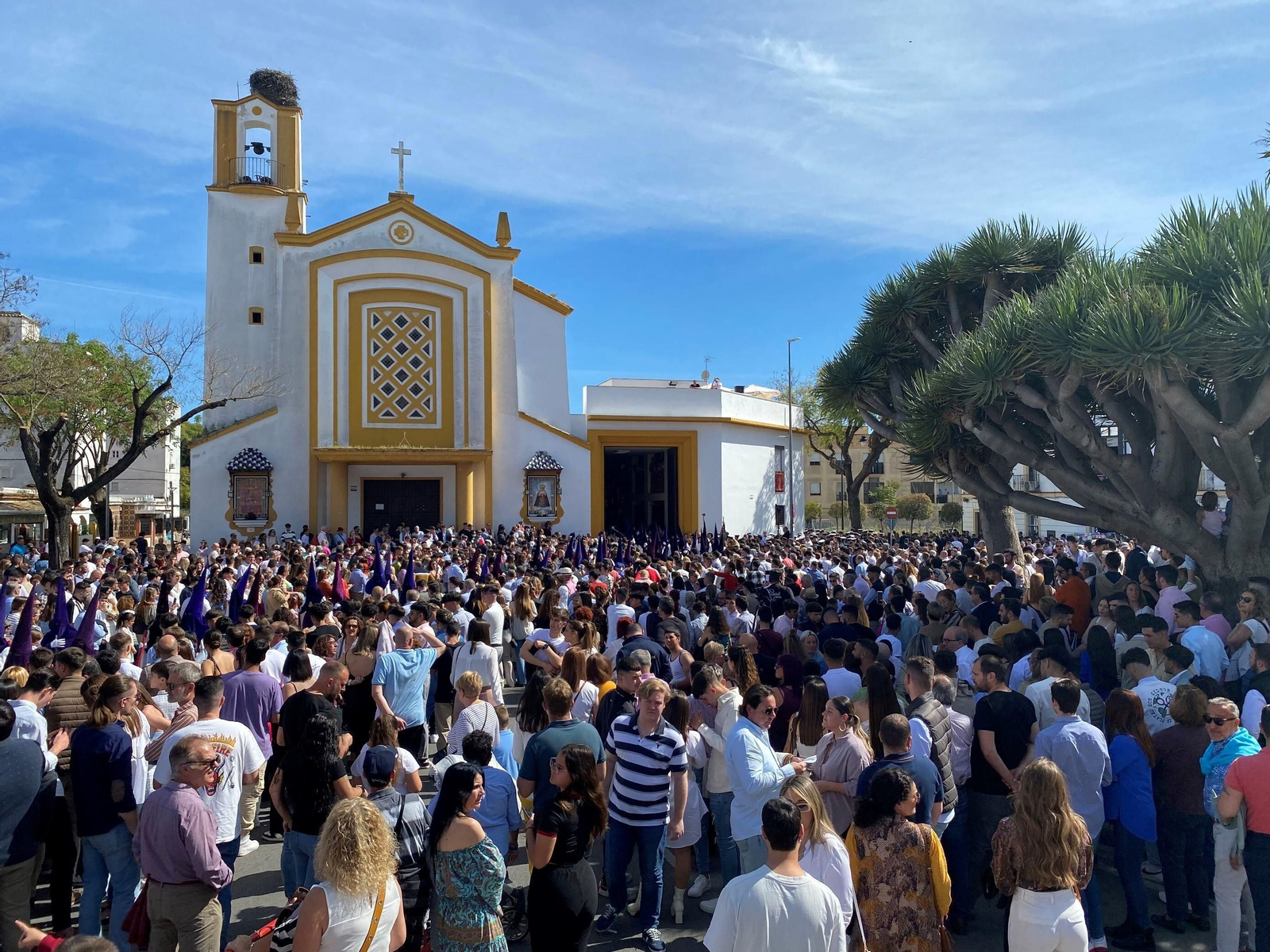 Lunes Santo en Jerez: las imágenes de la hermandad de la Candelaria