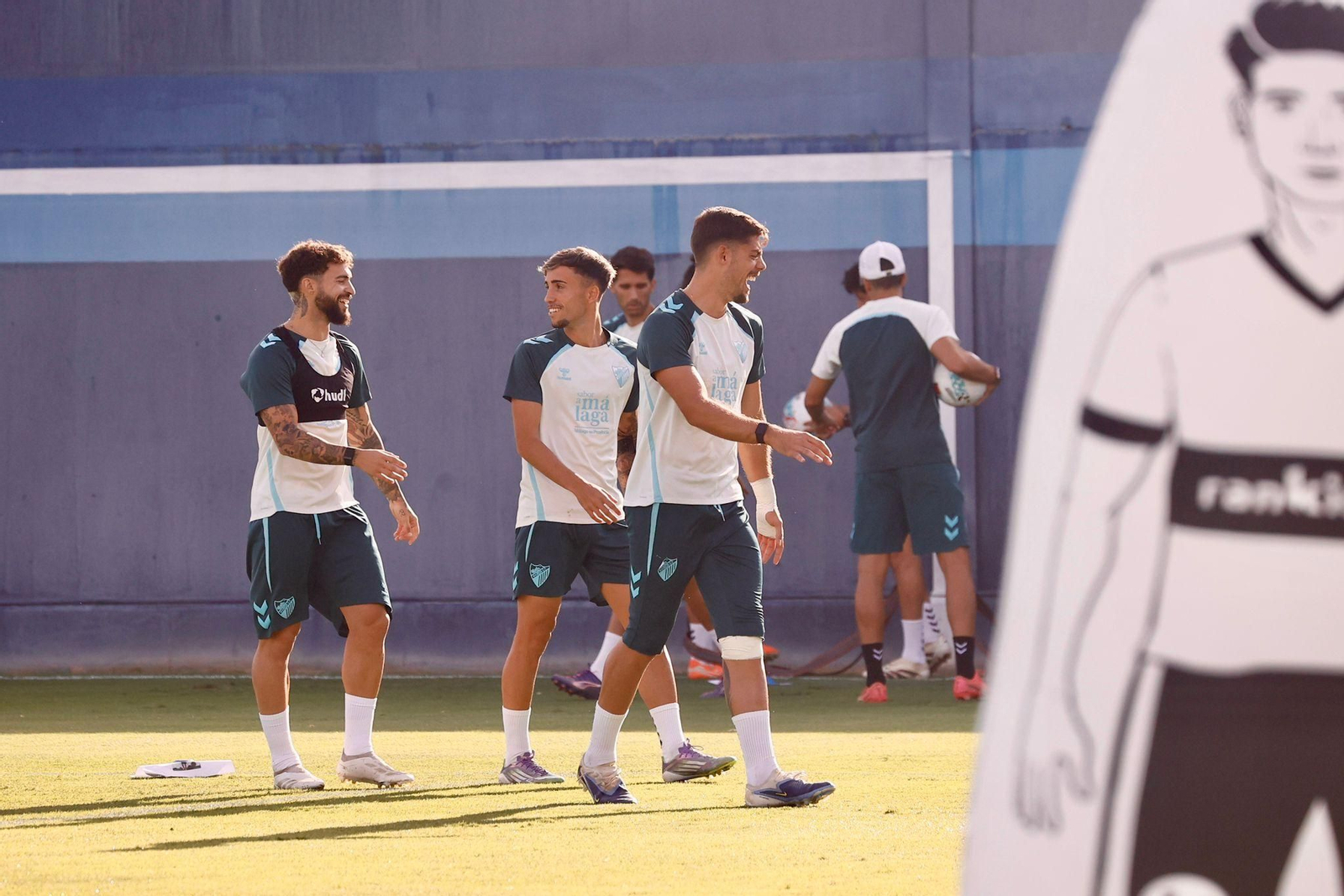 Las fotos de Ángel Recio, a tope con el Málaga CF y apunta a Las Palmas