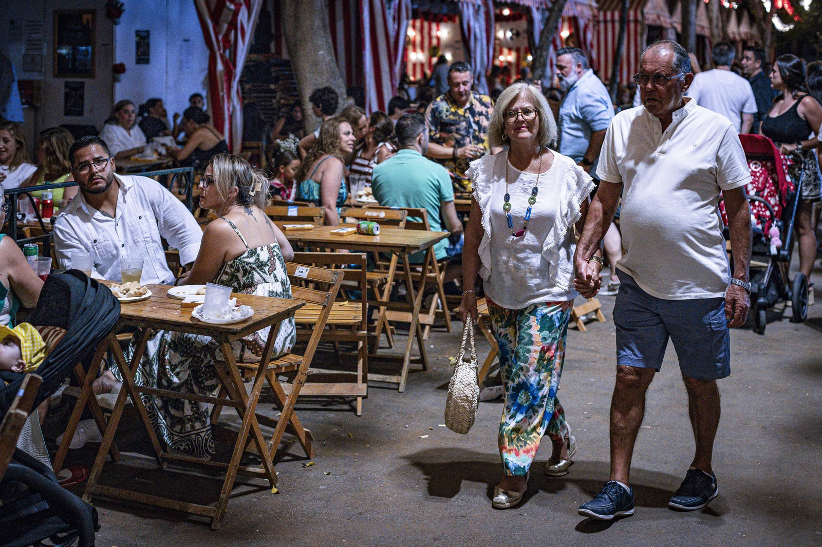 Búscate en las imágenes del jueves de la Feria del Carmen y de la Sal 2025 en San Fernando