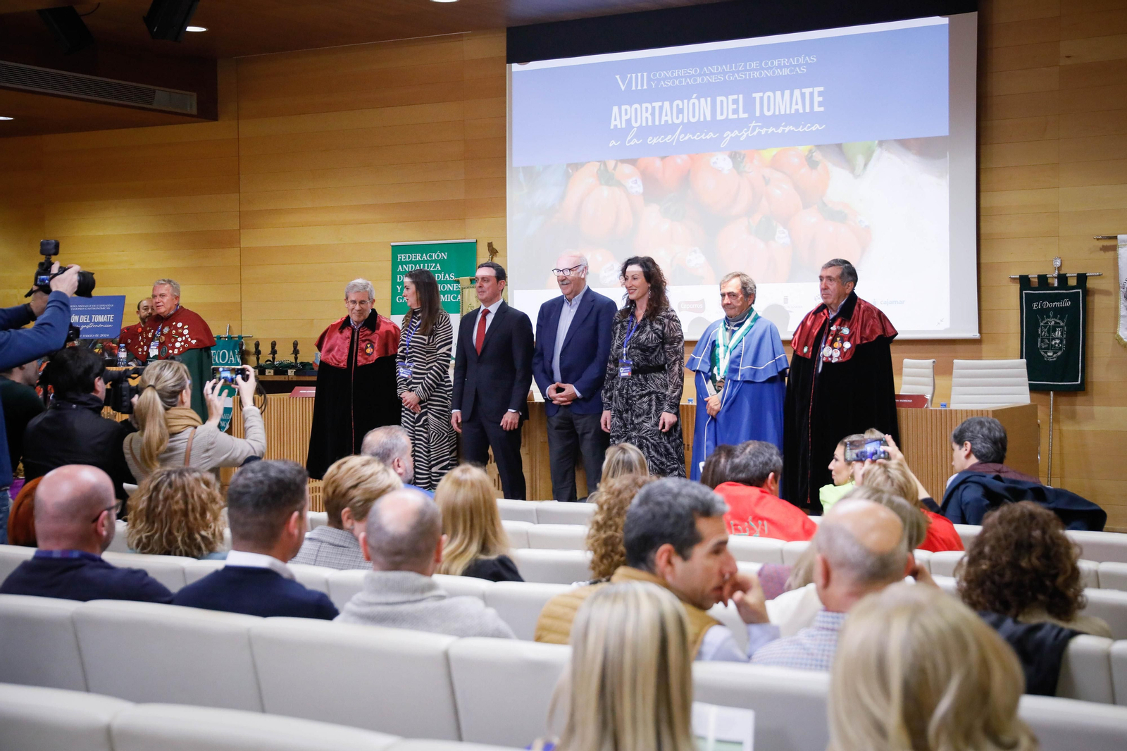 Las mejores imágenes de las conferencias en el congreso gastronómico ofrecido por CAPARROS