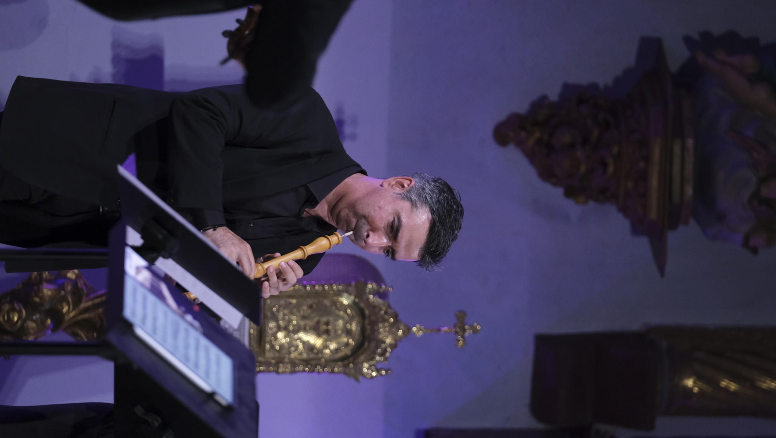 Imágenes de actuación de Carlos Mena y Concerto 1700 en el XXI Festival de Música Renacentista y Barroca de Vélez Blanco