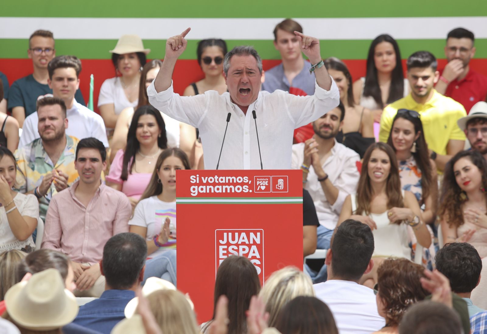 El acto del PSOE de este sábado en Cártama, en fotos