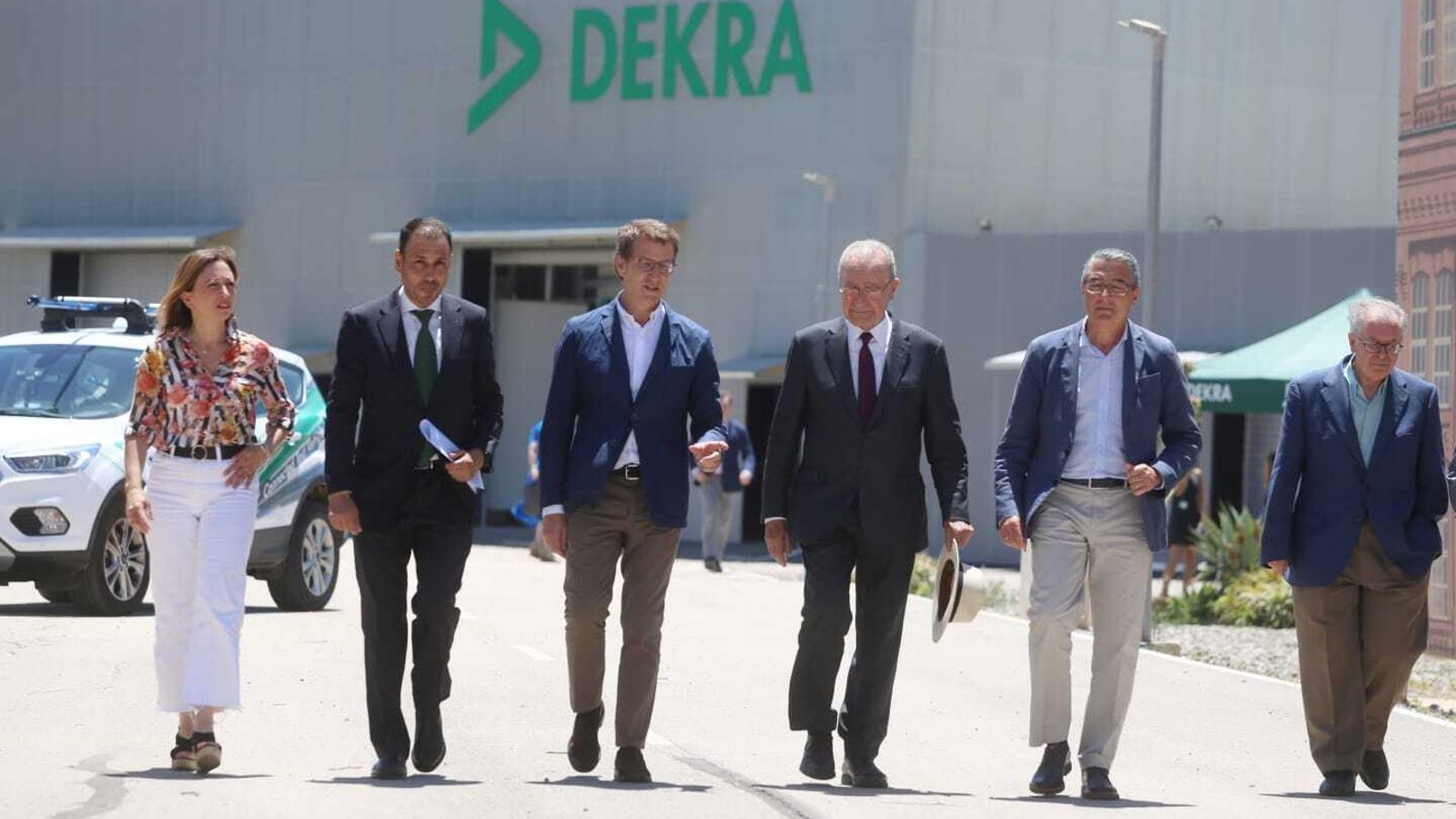 Patricia Navarro, Fernando Hardasmal, Alberto Núñez Feijóo, Francisco de la Torre, Francisco Salado y Felipe Romera. Patricia Navarro, Fernando Hardasmal, Alberto Núñez Feijóo, Francisco de la Torre, Francisco Salado y Felipe Romera.