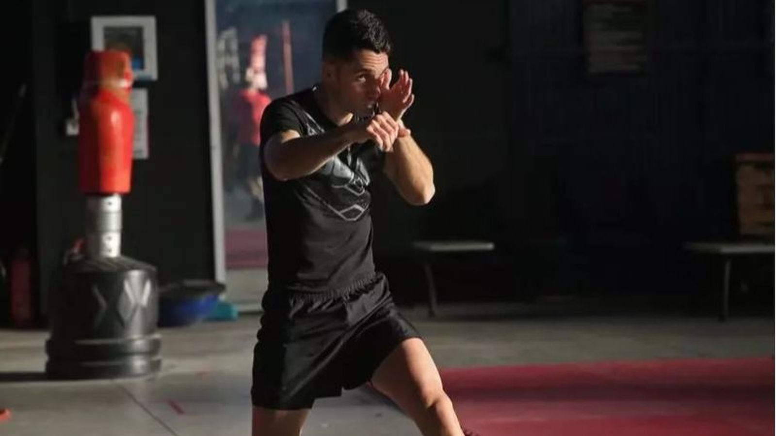 El gibraltareño Tyrone Buttigieg, durante un entrenamiento