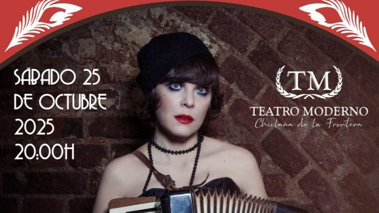 Detalle del cartel de este espectáculo.