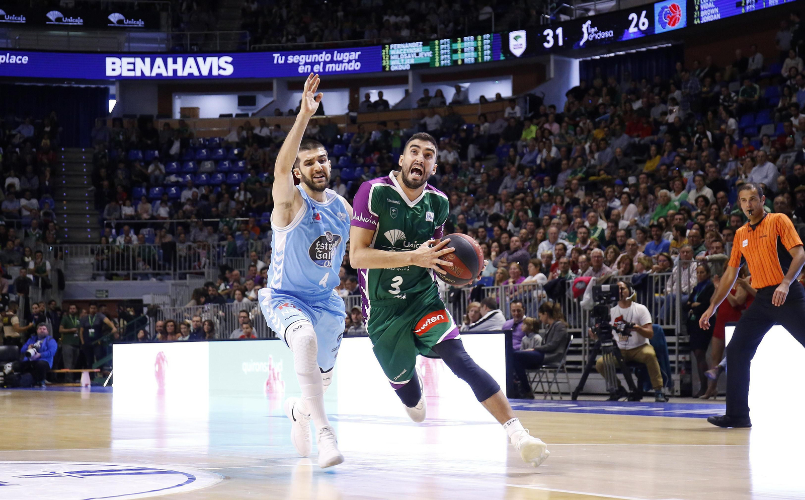 Las imágenes del Unicaja-Cafés Candelas Breogán