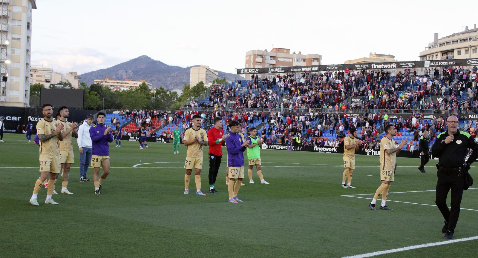 El Eldense-Málaga CF, en fotos