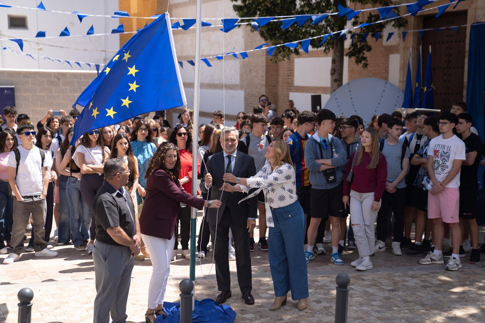 Diputación ha celebrado el Día de Europa en Alboloduy