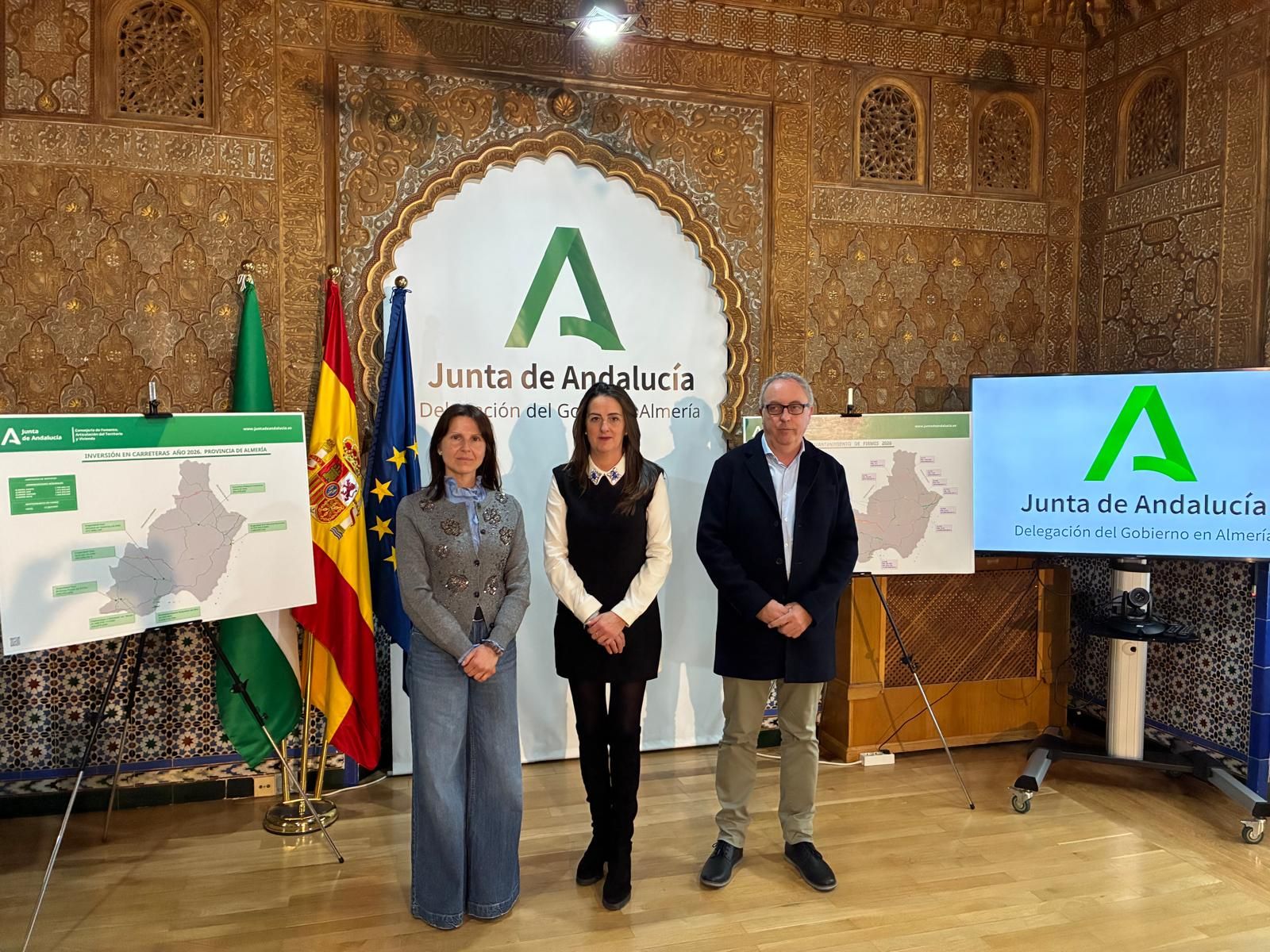Presentación de las inversiones en carreteras.
