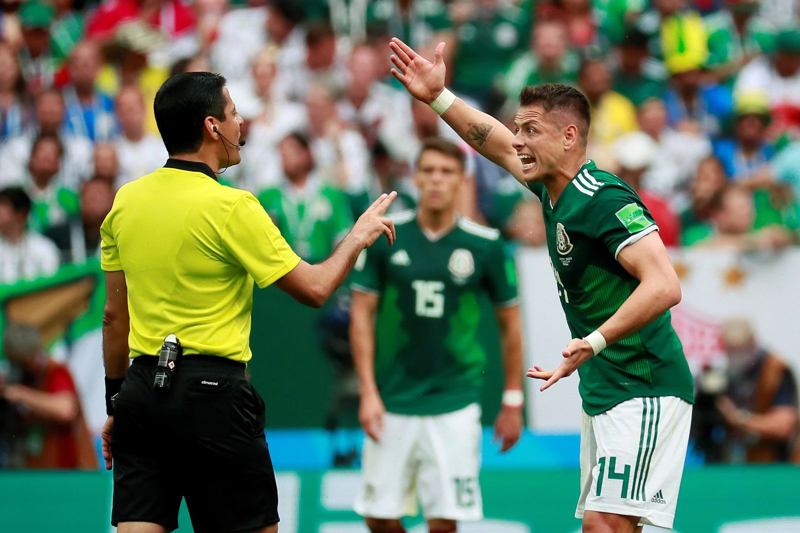 Las imágenes del Alemania-México