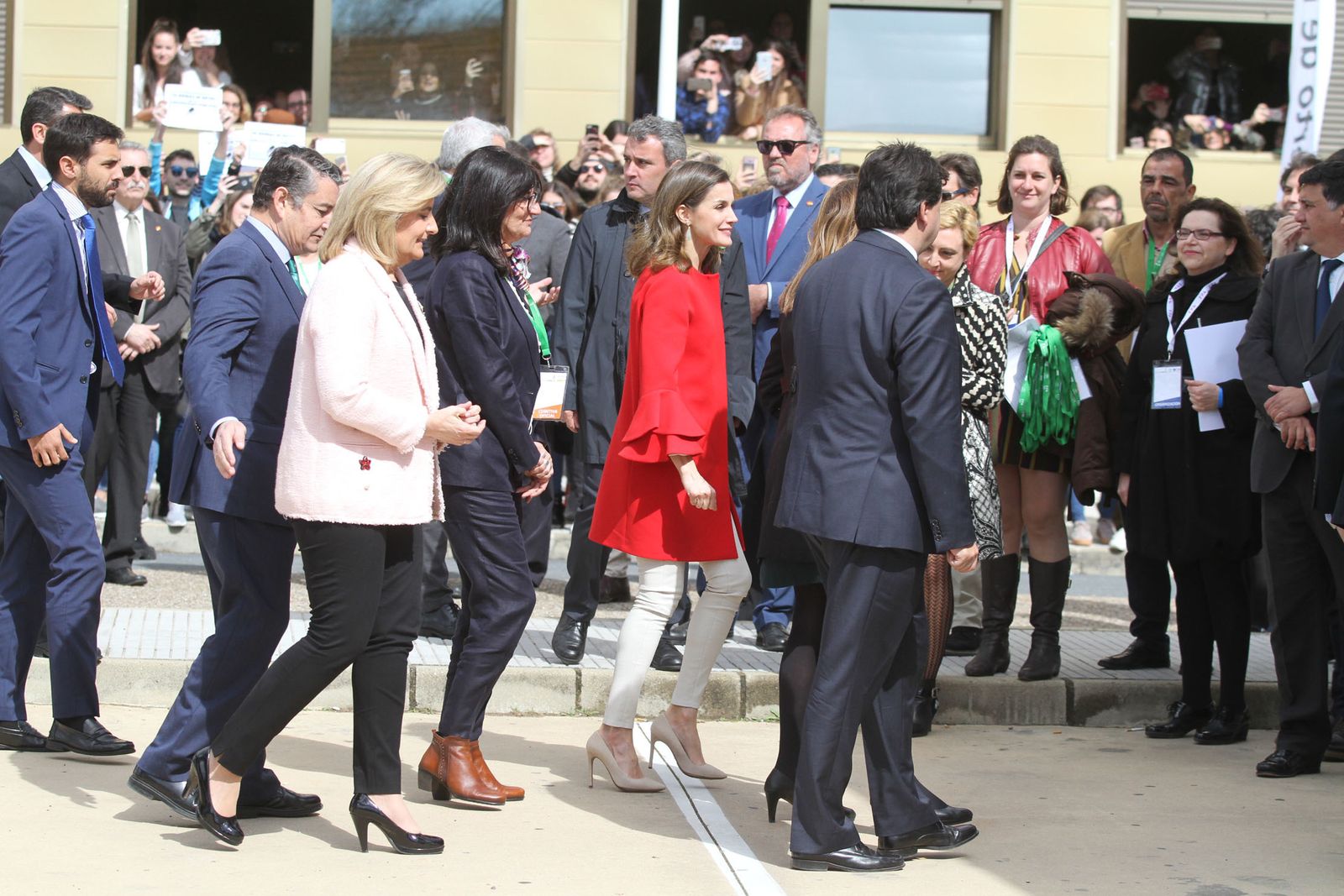 Imágenes de la visita de la reina Letizia a Huelva