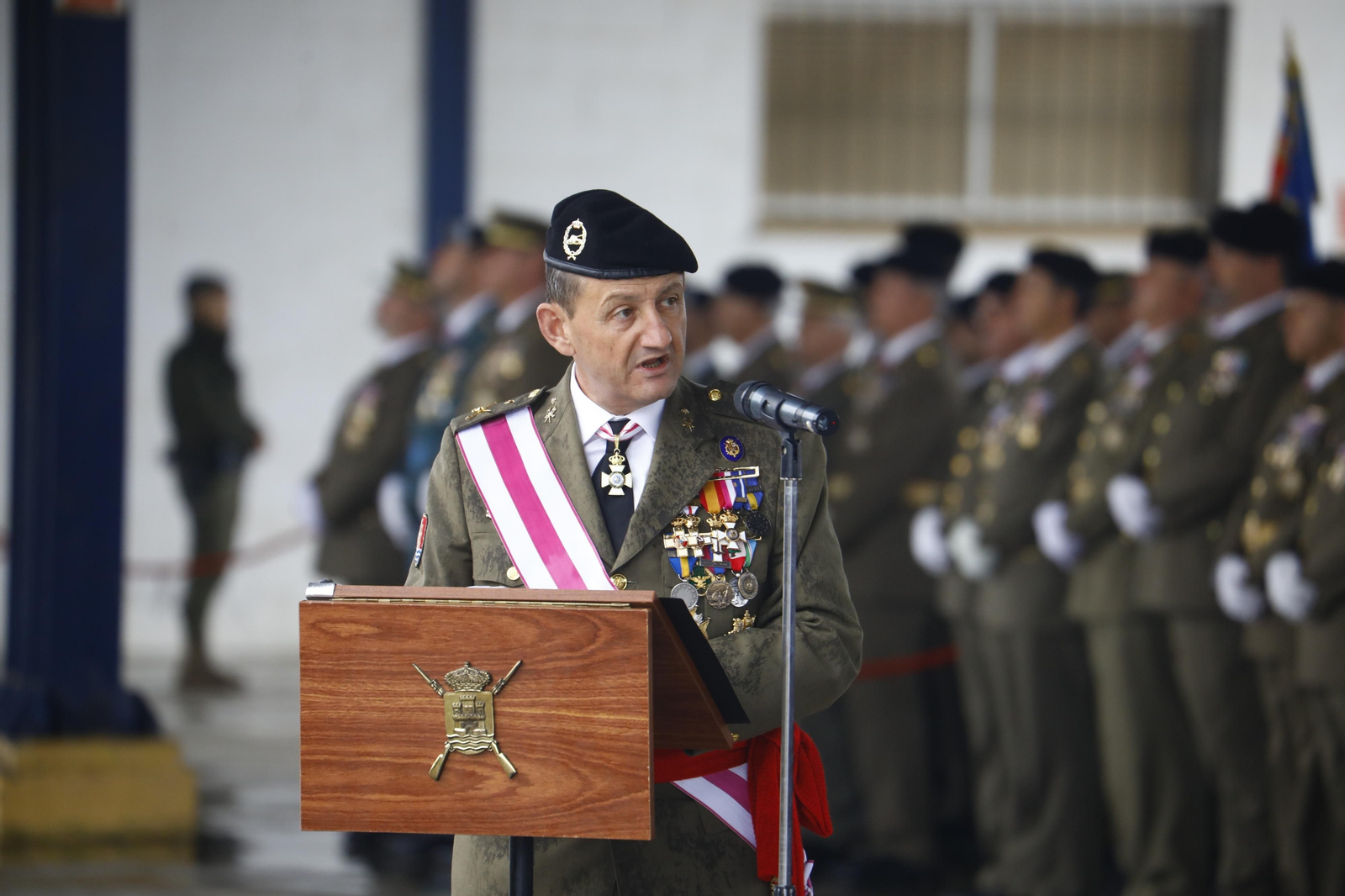 El desfile militar de la Brigada de Córdoba por la festividad de la Inmaculada, en imágenes El desfile militar de la Brigada de Córdoba por la festividad de la Inmaculada, en imágenes