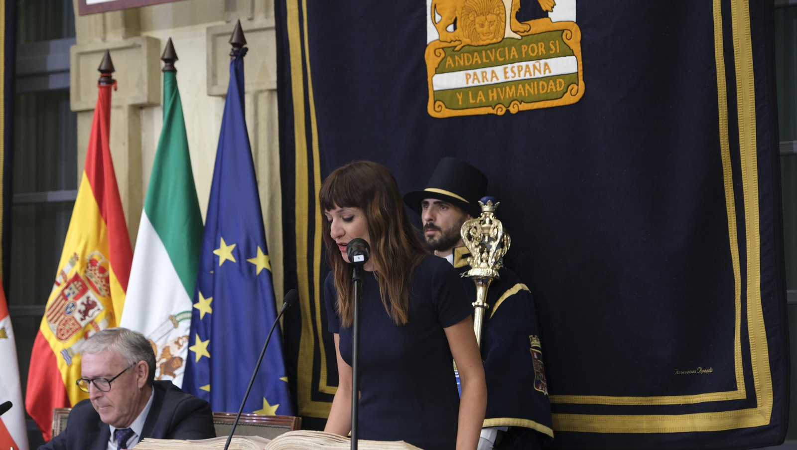 Imágenes del acto de constitución de la Diputación de Almería