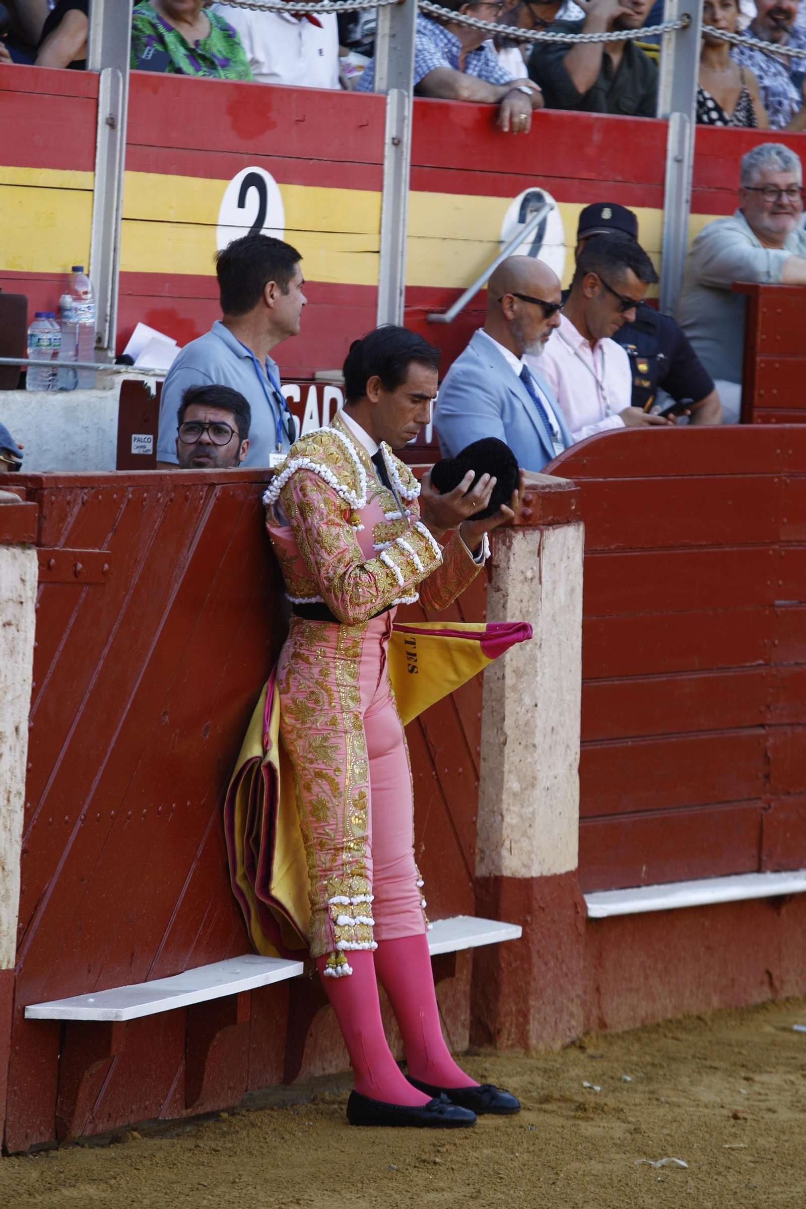 Las mejores imágenes de los toreros Fortes, Juan Ortega y David de Miranda en la Feria de Almería 2025