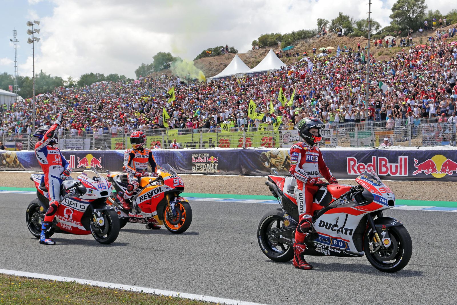 La segunda jornada del GP de España, en imágenes