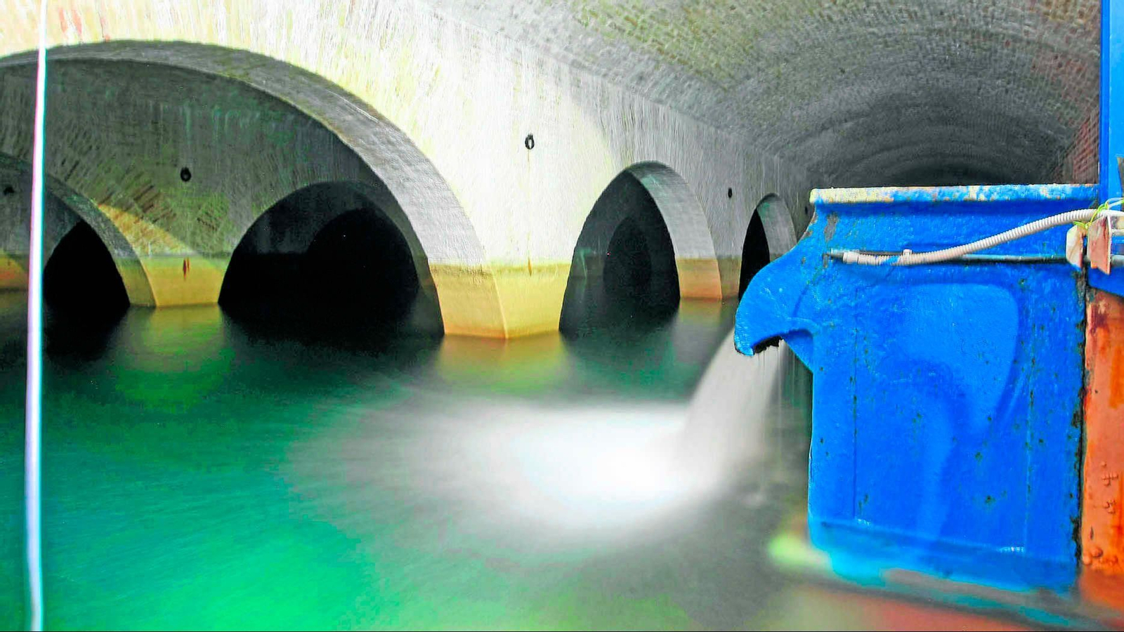 Depósito de agua de Tempul, en una imagen de archivo.