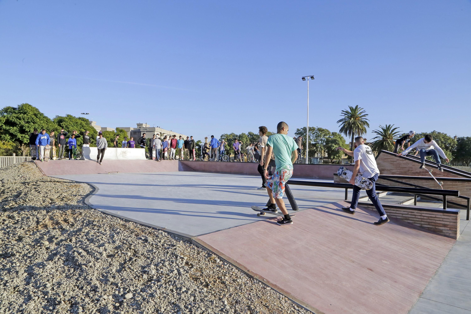 Inauguración del nuevo Skate Park en el complejo deportivo de Chapín