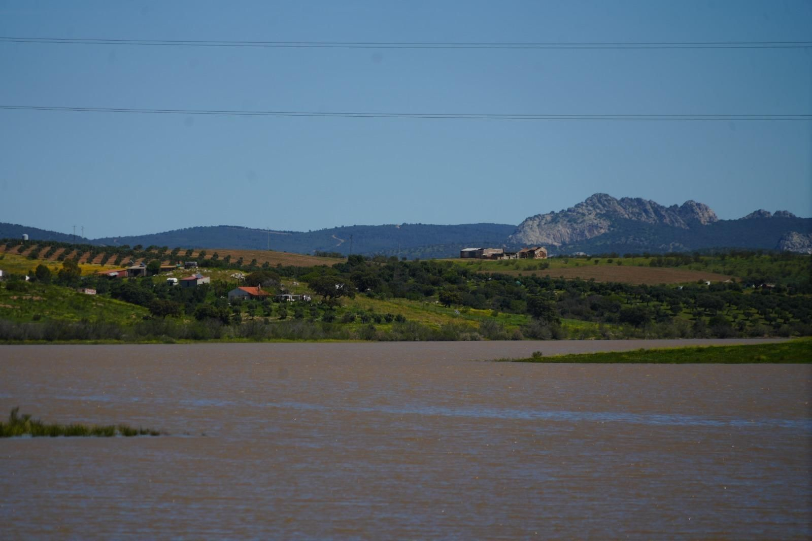 Así luce el embalse de Sierra Boyera tras las lluvias, en imágenes