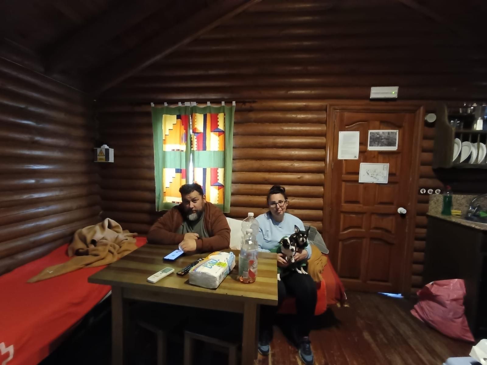 Vecinos alojados en el camping Tajo Rodillo.