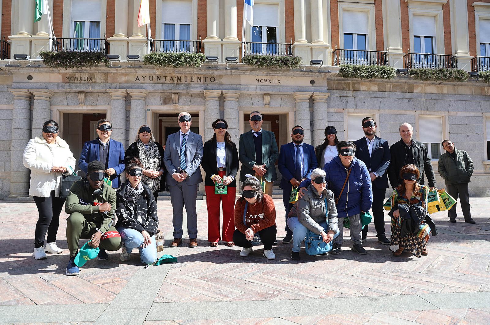 Imágenes de la inauguración de la Semana del Grupo Social ONCE de Huelva