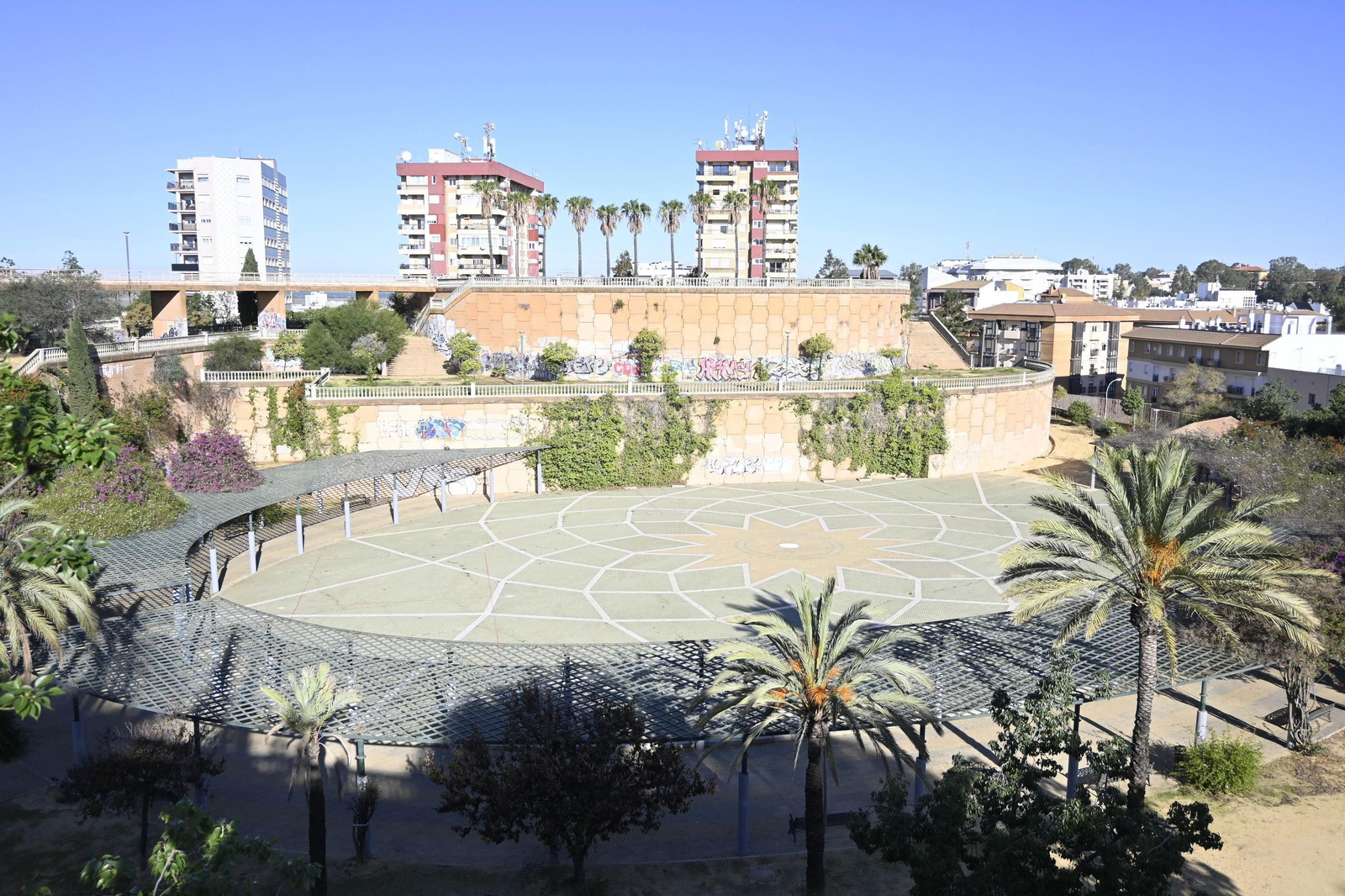 Reapertura del Parque Alonso Sánchez de Huelva, en imágenes