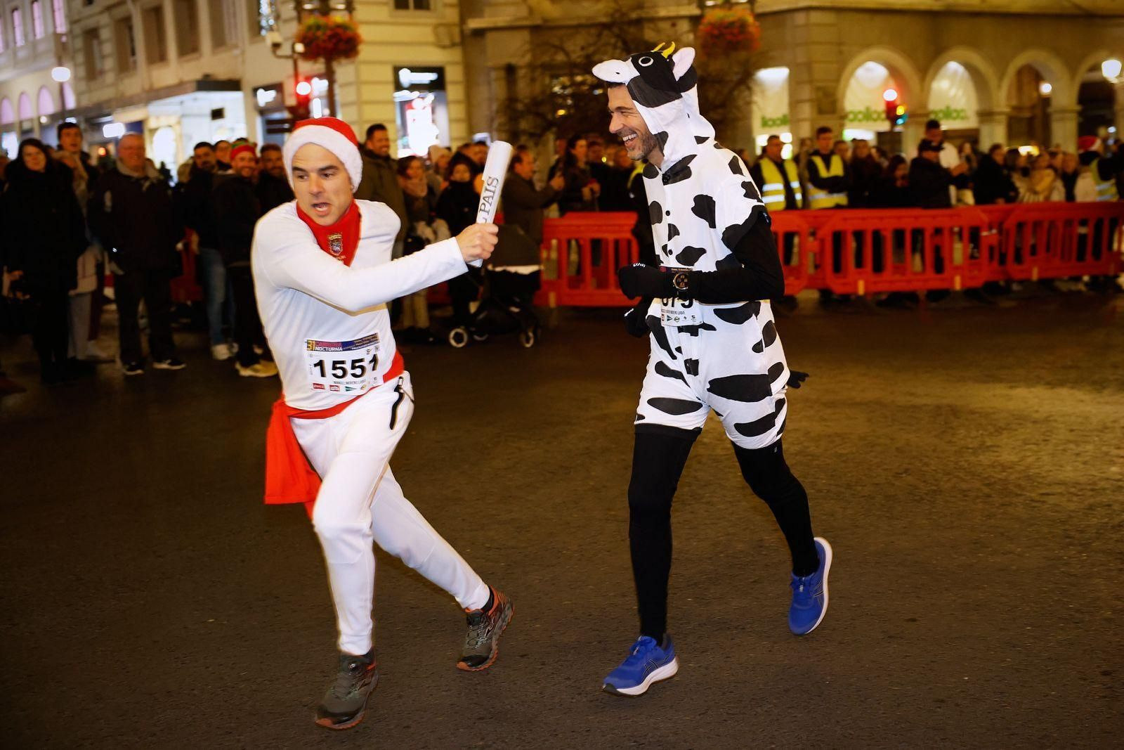 Las mejores imágenes de la Carrera Nocturna de Disfraces